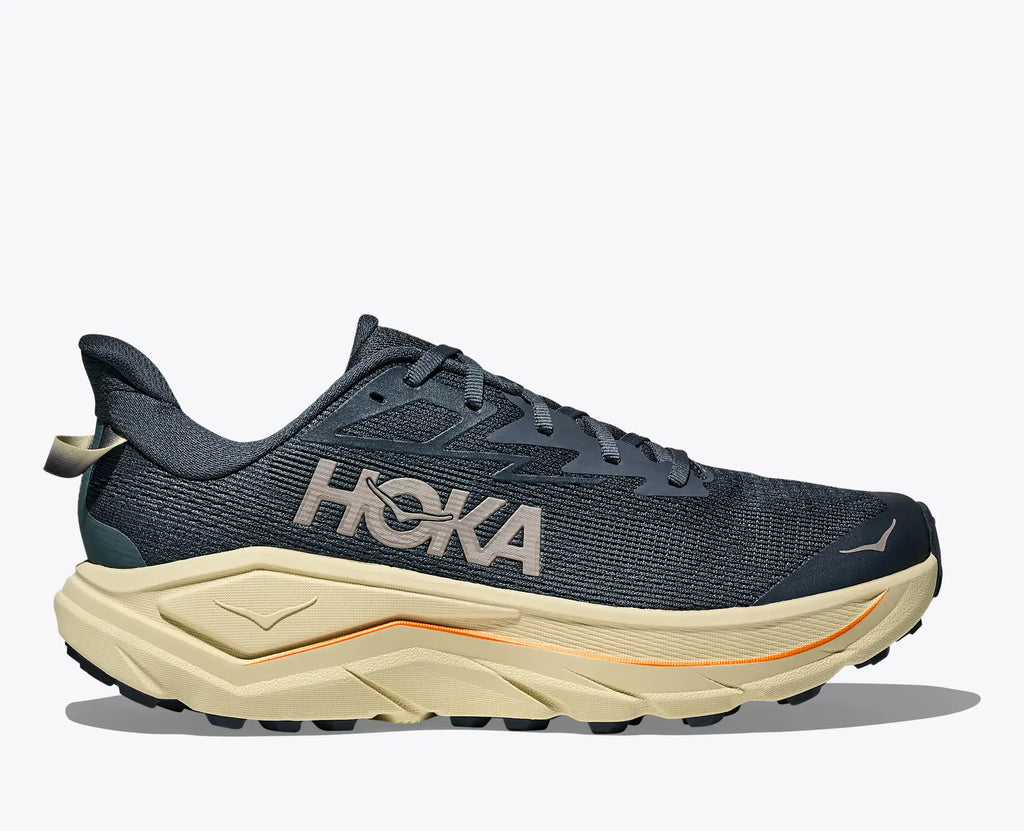 HOKA Men's Challenger 8 - FADED NAVY / PAMPAS GRASS (Wide)