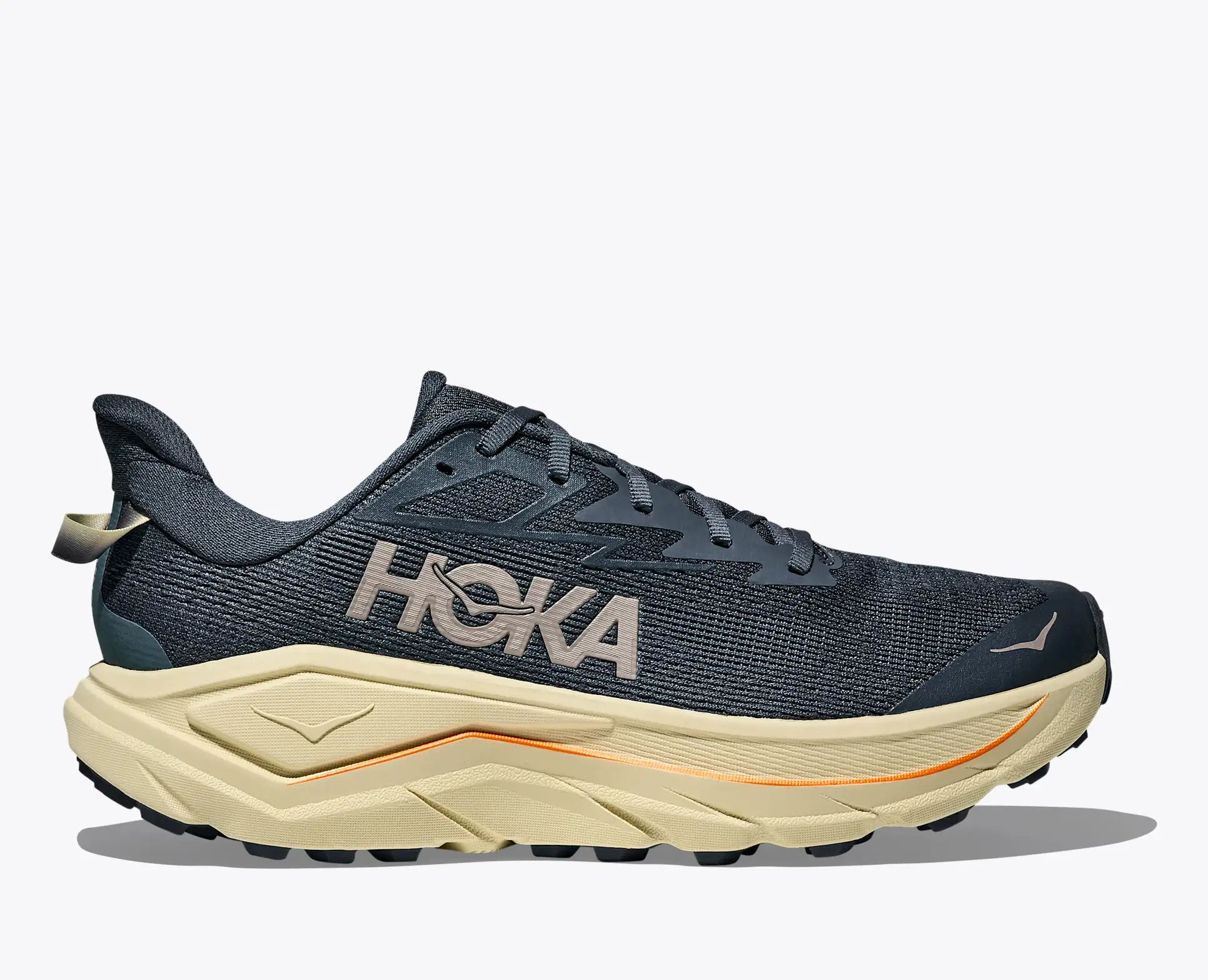 HOKA Men's Challenger 8 - FADED NAVY / PAMPASS GRASS
