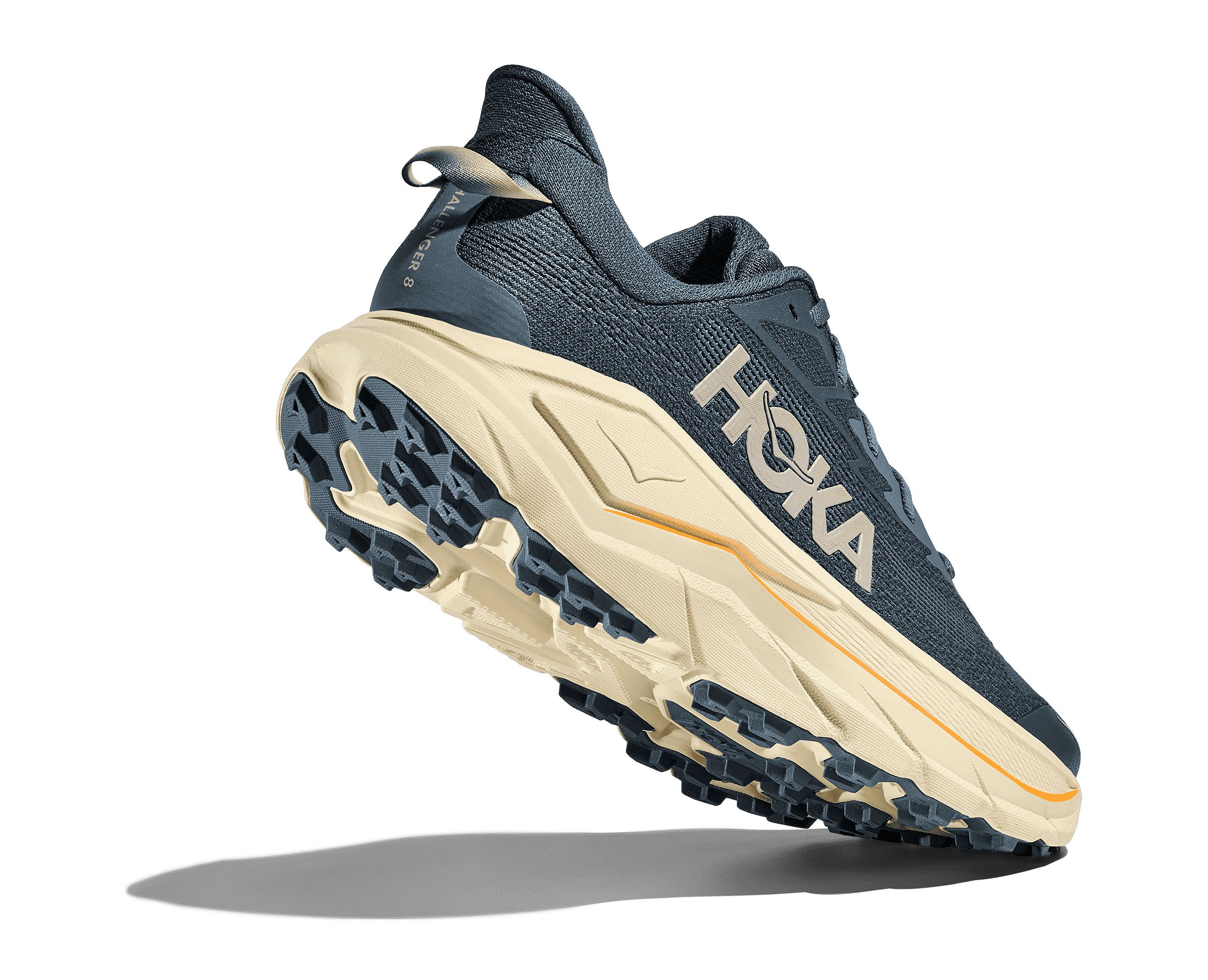 HOKA Men's Challenger 8 - FADED NAVY / PAMPASS GRASS