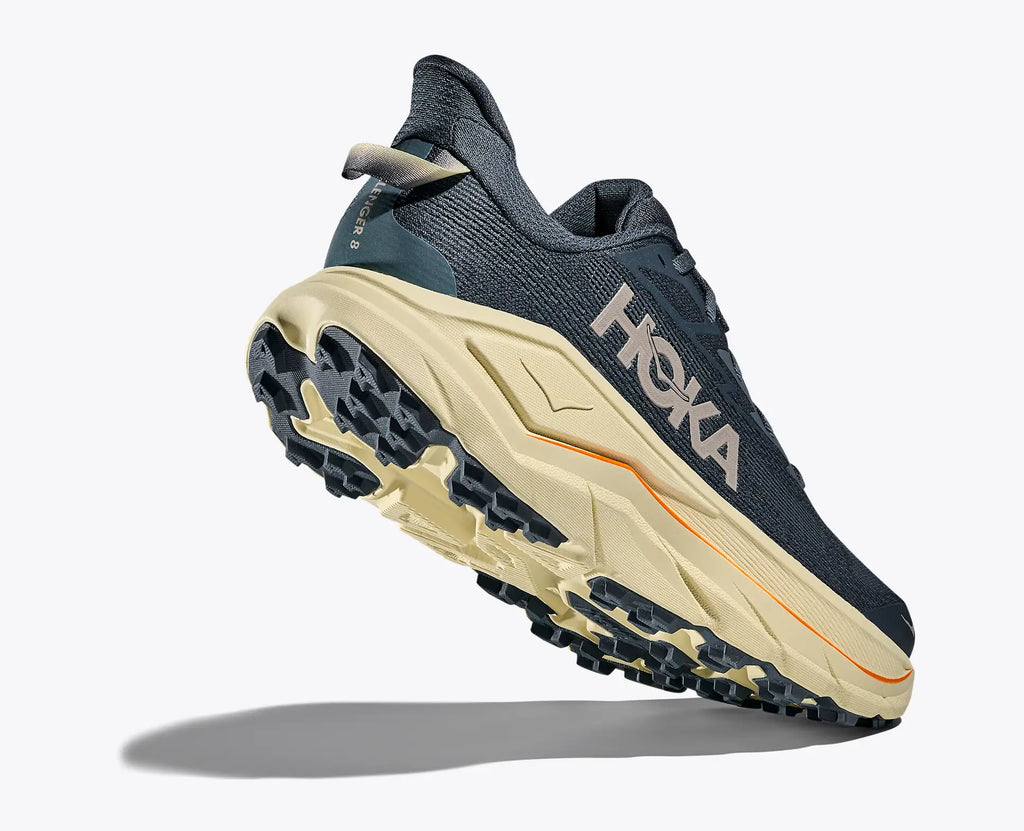 HOKA Men's Challenger 8 - FADED NAVY / PAMPAS GRASS (Wide)