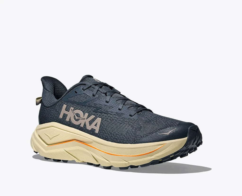 HOKA Men's Challenger 8 - FADED NAVY / PAMPAS GRASS (Wide)