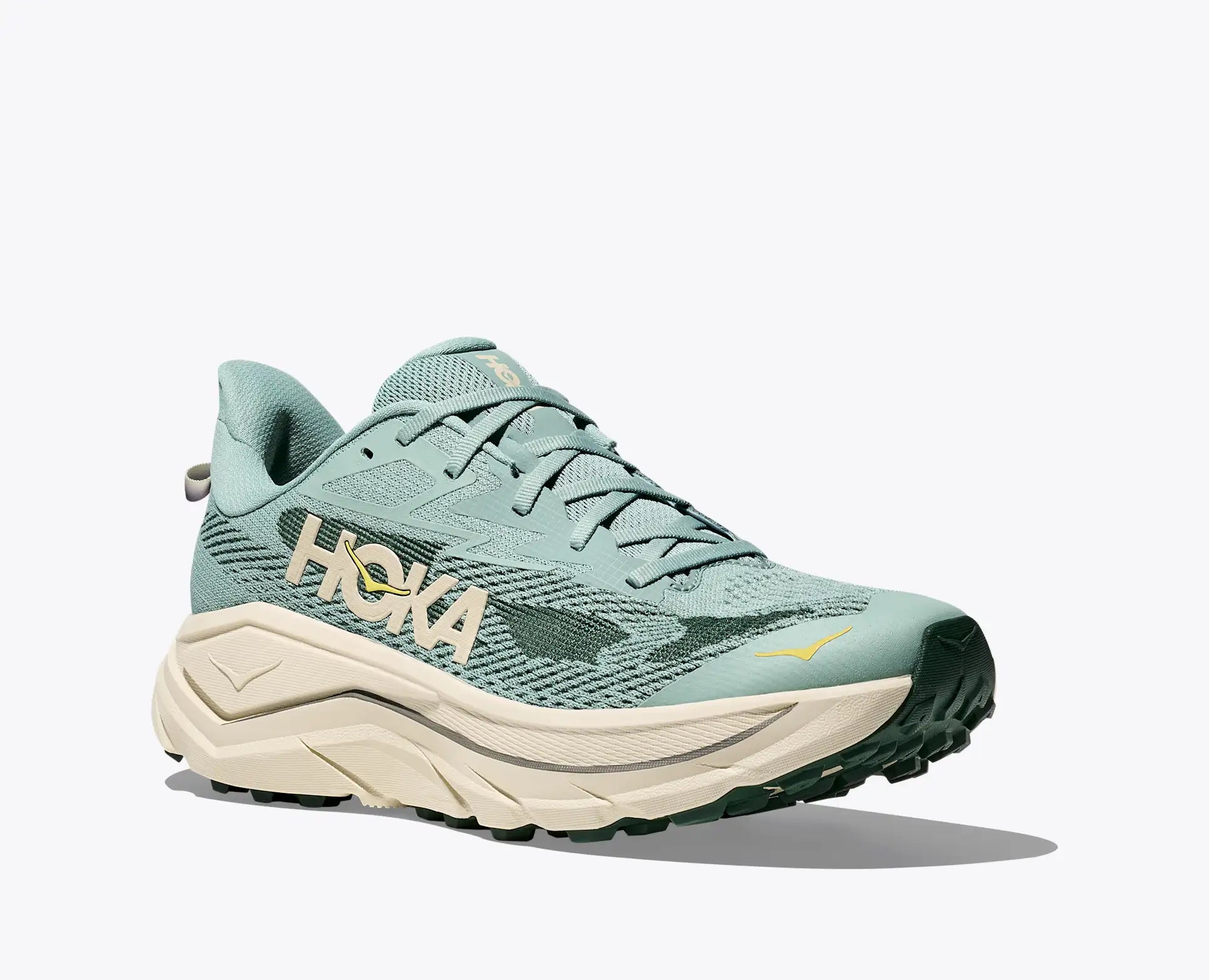 HOKA Men's Challenger 8 - JADE / TRUFFLE SALT
