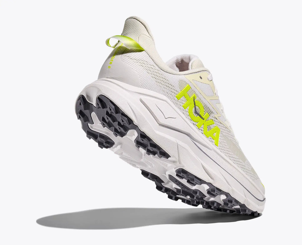 HOKA Men's Challenger 8 - WHITE / NEON HOKA CITRUS