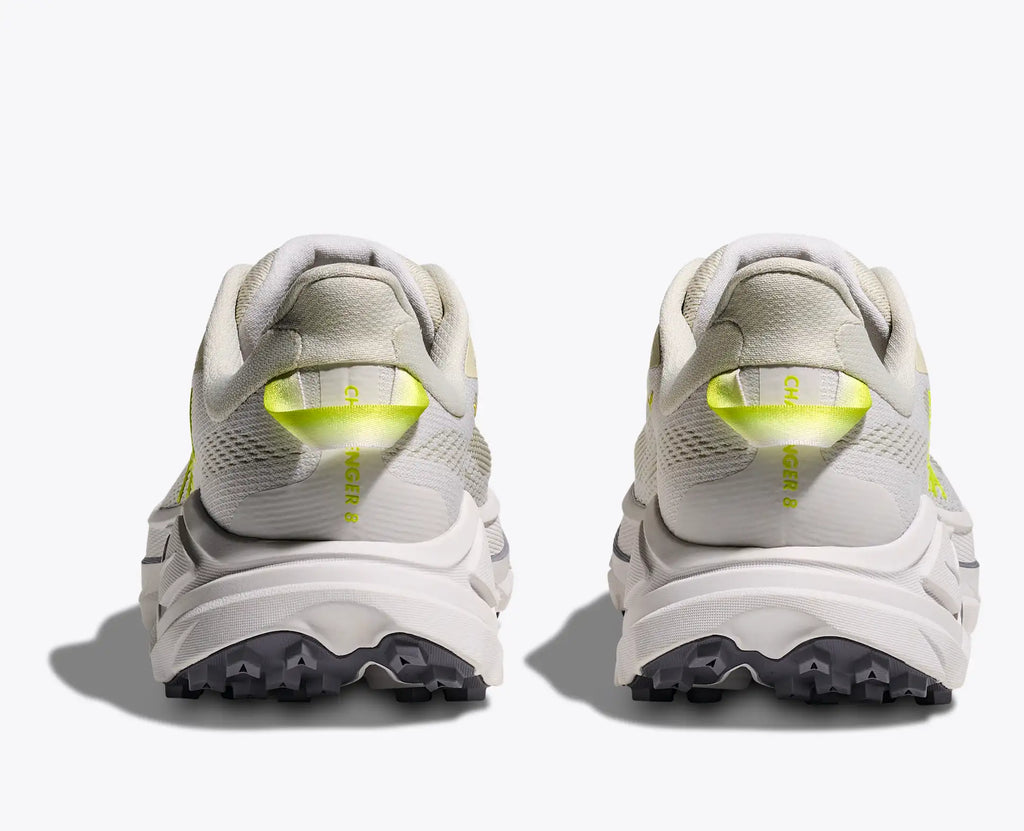 HOKA Men's Challenger 8 - WHITE / NEON HOKA CITRUS