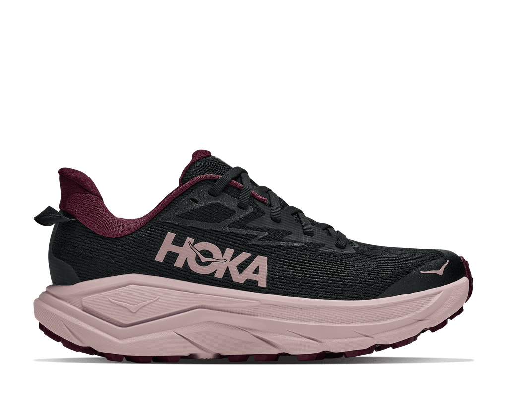 HOKA Women's Challenger 8 - BLACK / PINK OPAL