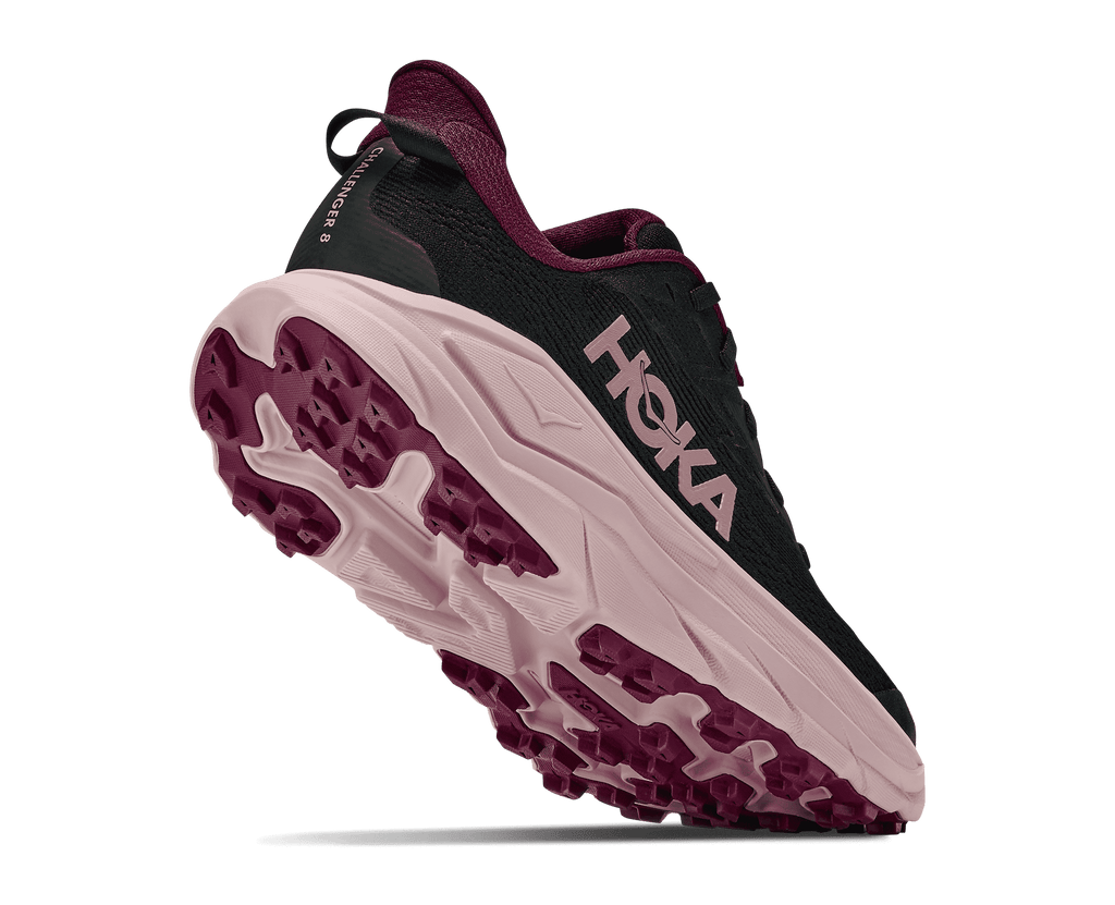 HOKA Women's Challenger 8 - BLACK / PINK OPAL