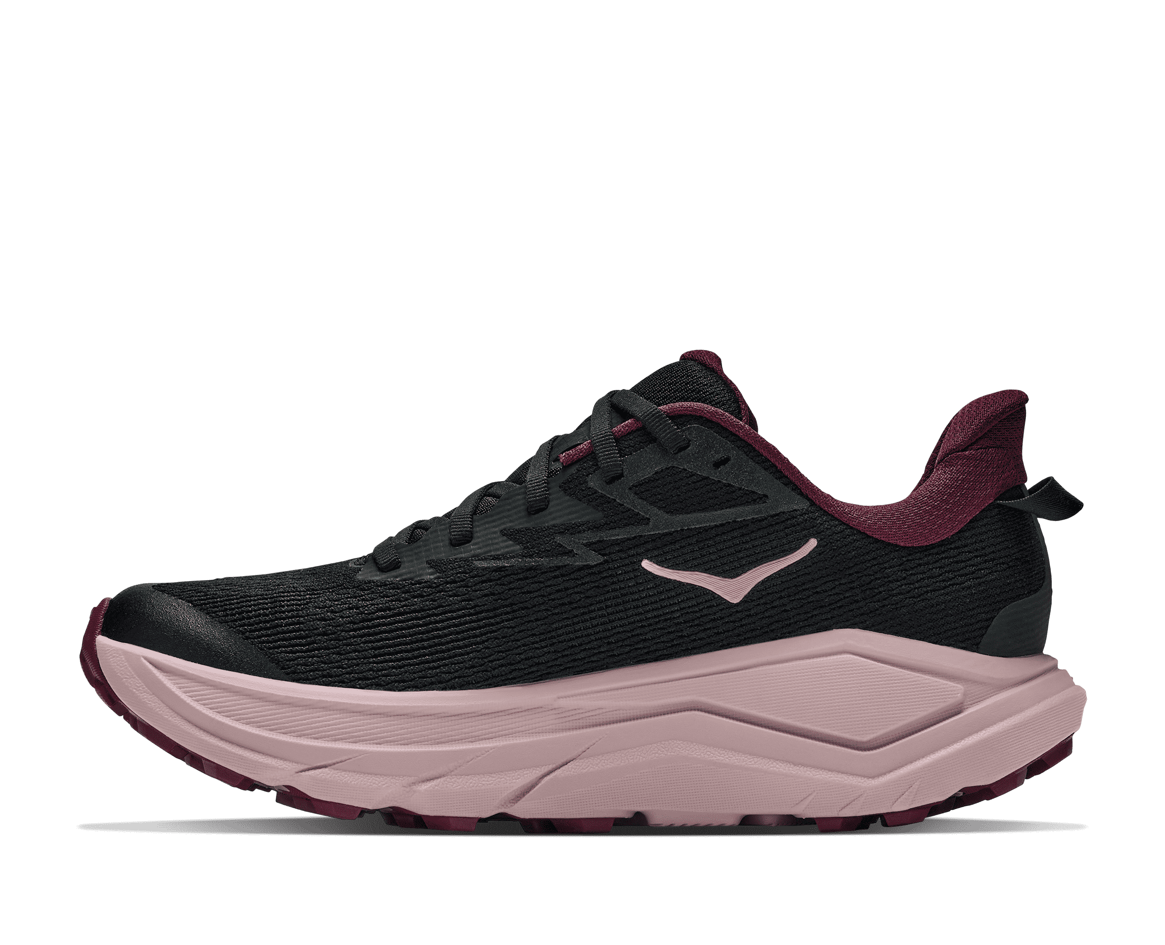 HOKA Women's Challenger 8 - BLACK / PINK OPAL