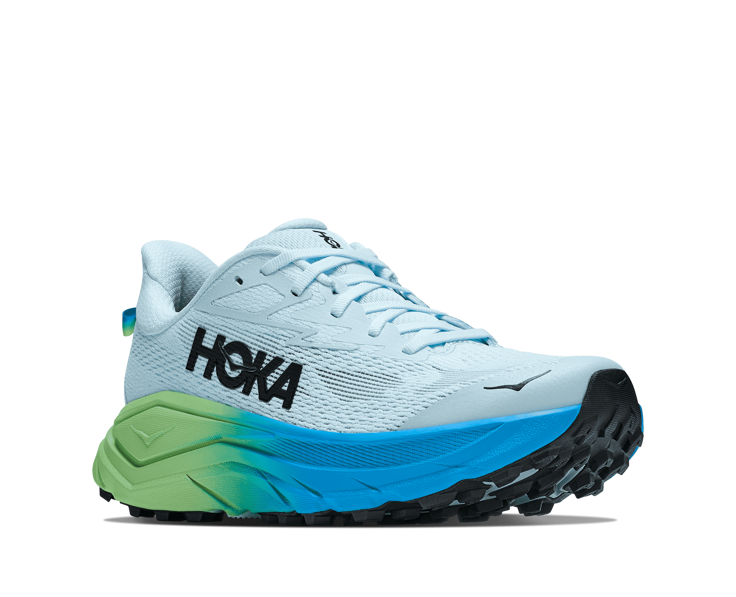 HOKA Women's Challenger 8 - GLIMMERING BLUE / TART APPLE