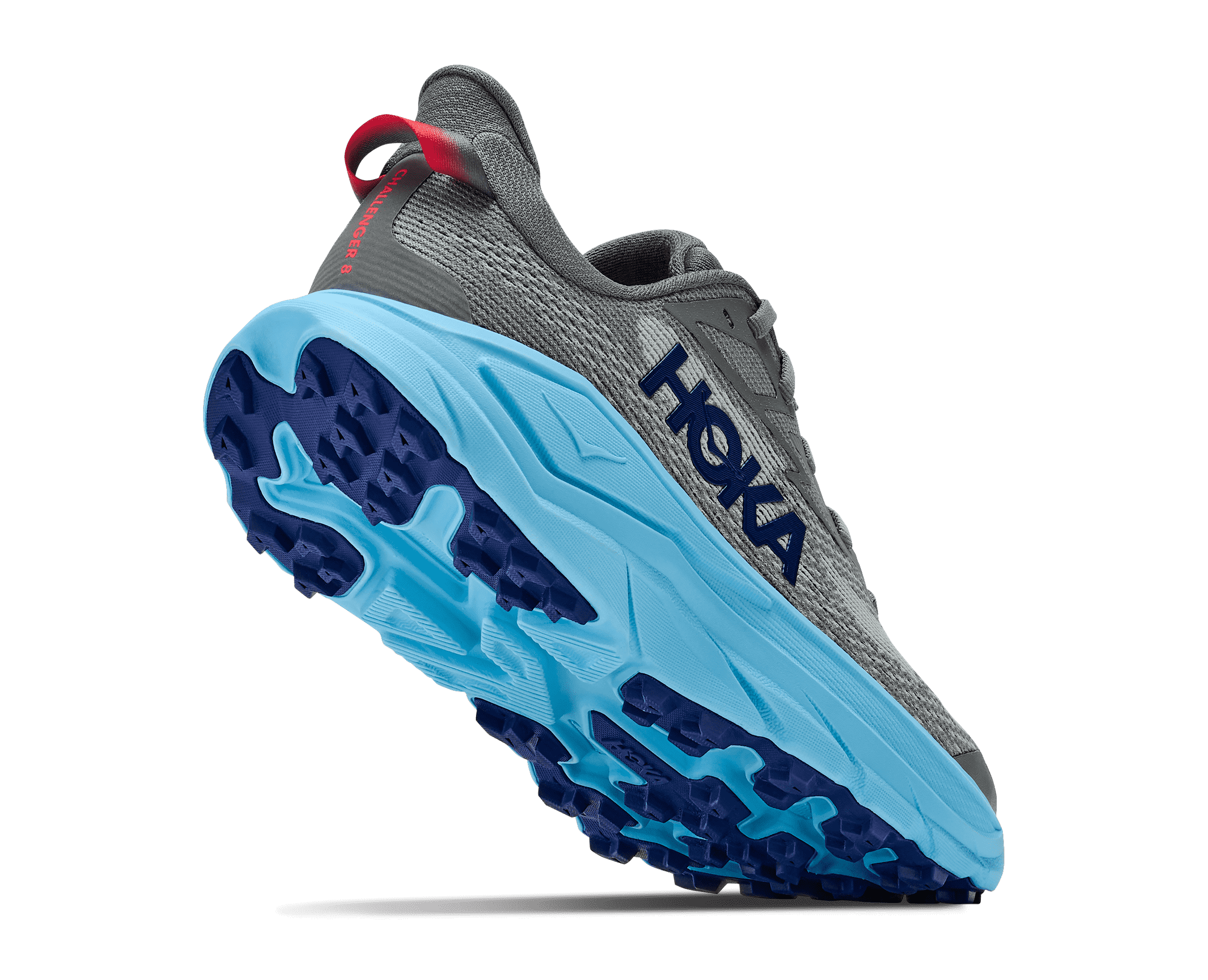 HOKA Women's Challenger 8 - GALACTIC GREY / SOARING BLUE