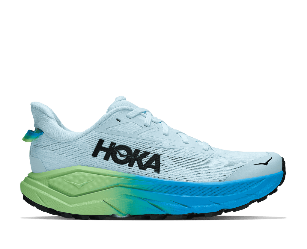 HOKA Women's Challenger 8 - GLIMMERING BLUE / TART APPLE (Wide)