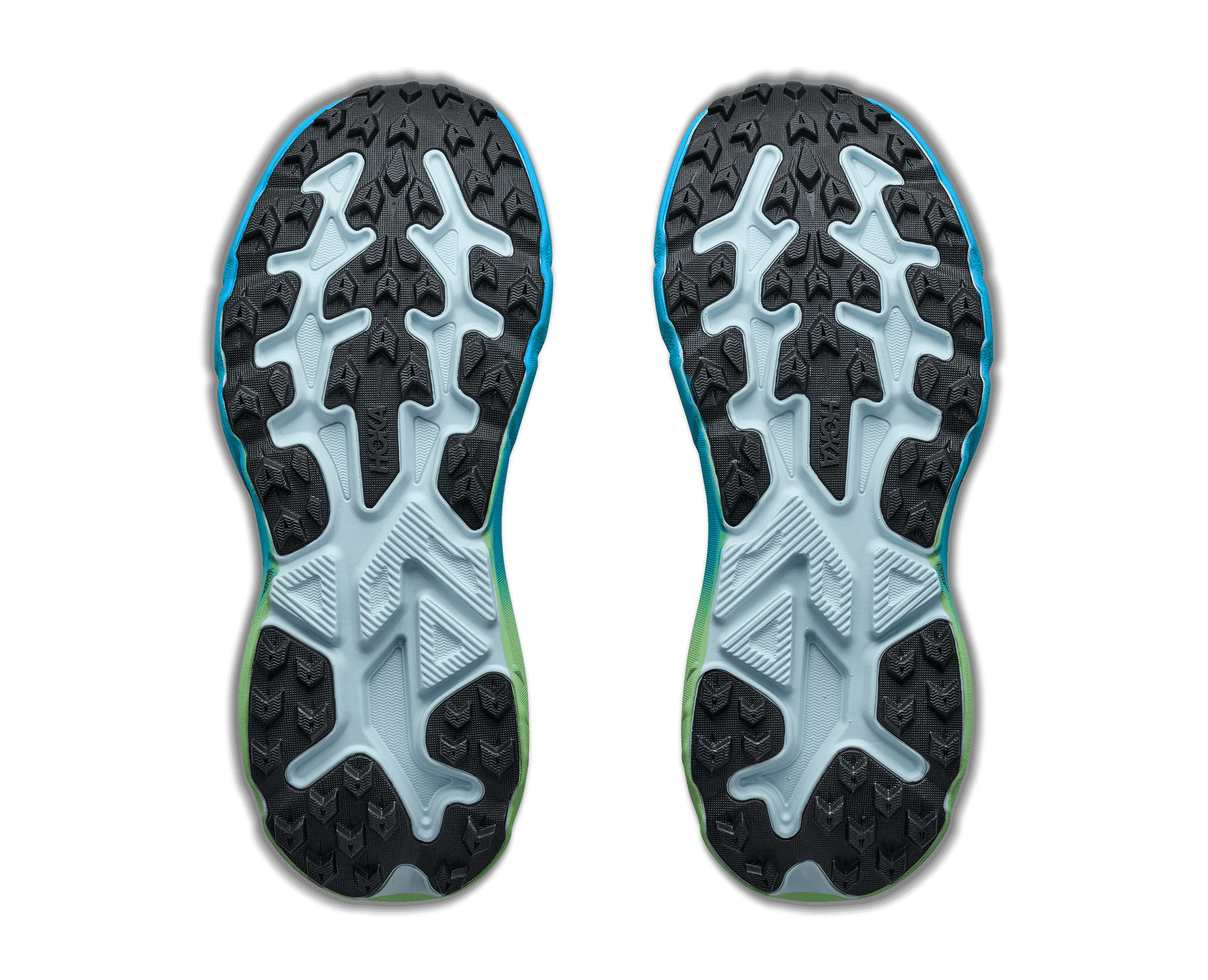 HOKA Women's Challenger 8 - GLIMMERING BLUE / TART APPLE (Wide)