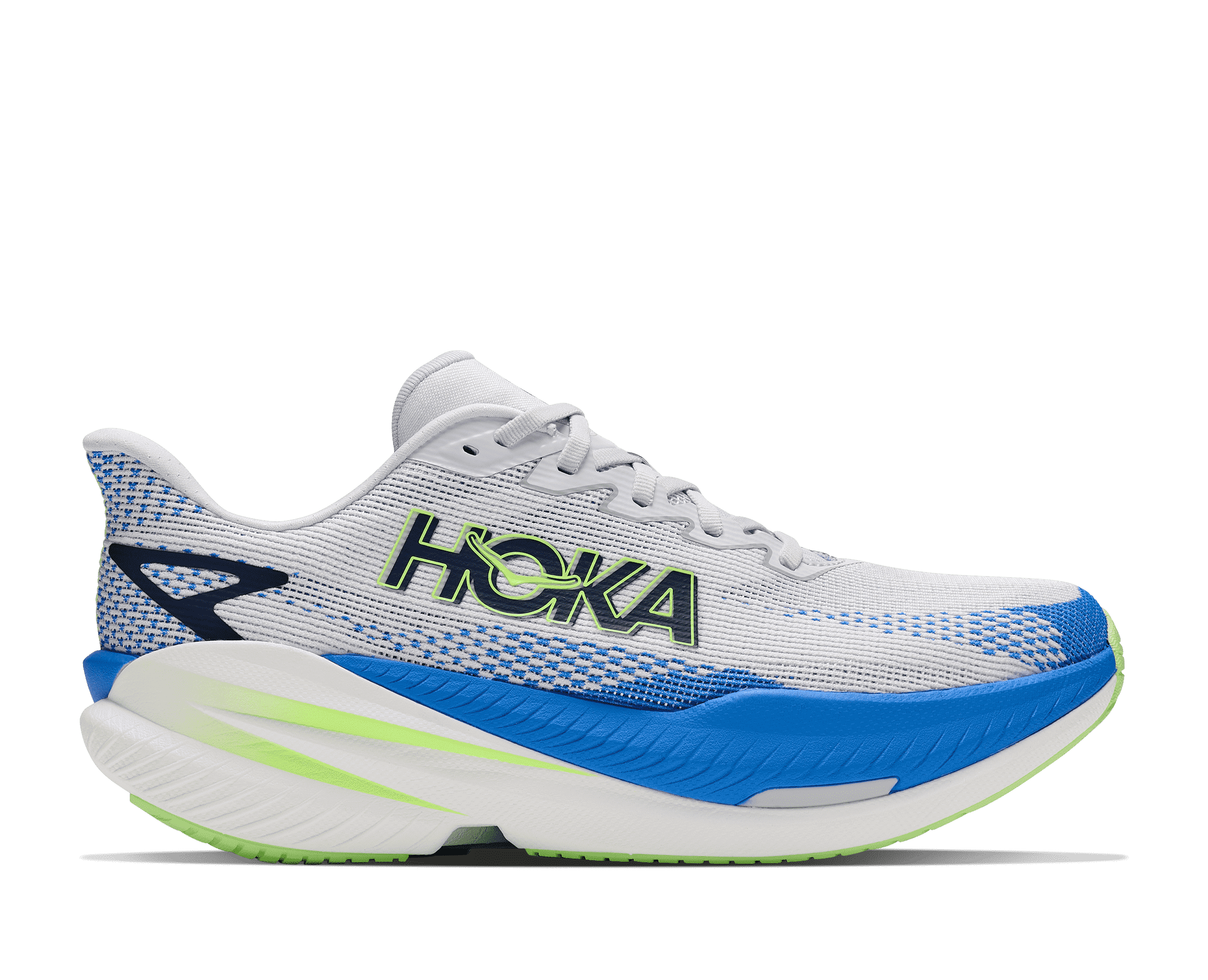 HOKA Men's Mach X 3 - COSMIC GREY / VIRTUAL BLUE
