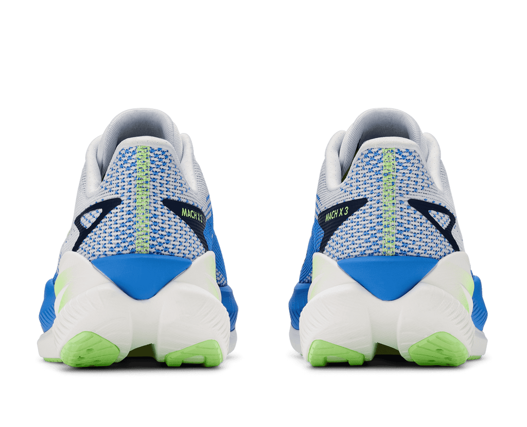 HOKA Men's Mach X 3 - COSMIC GREY / VIRTUAL BLUE