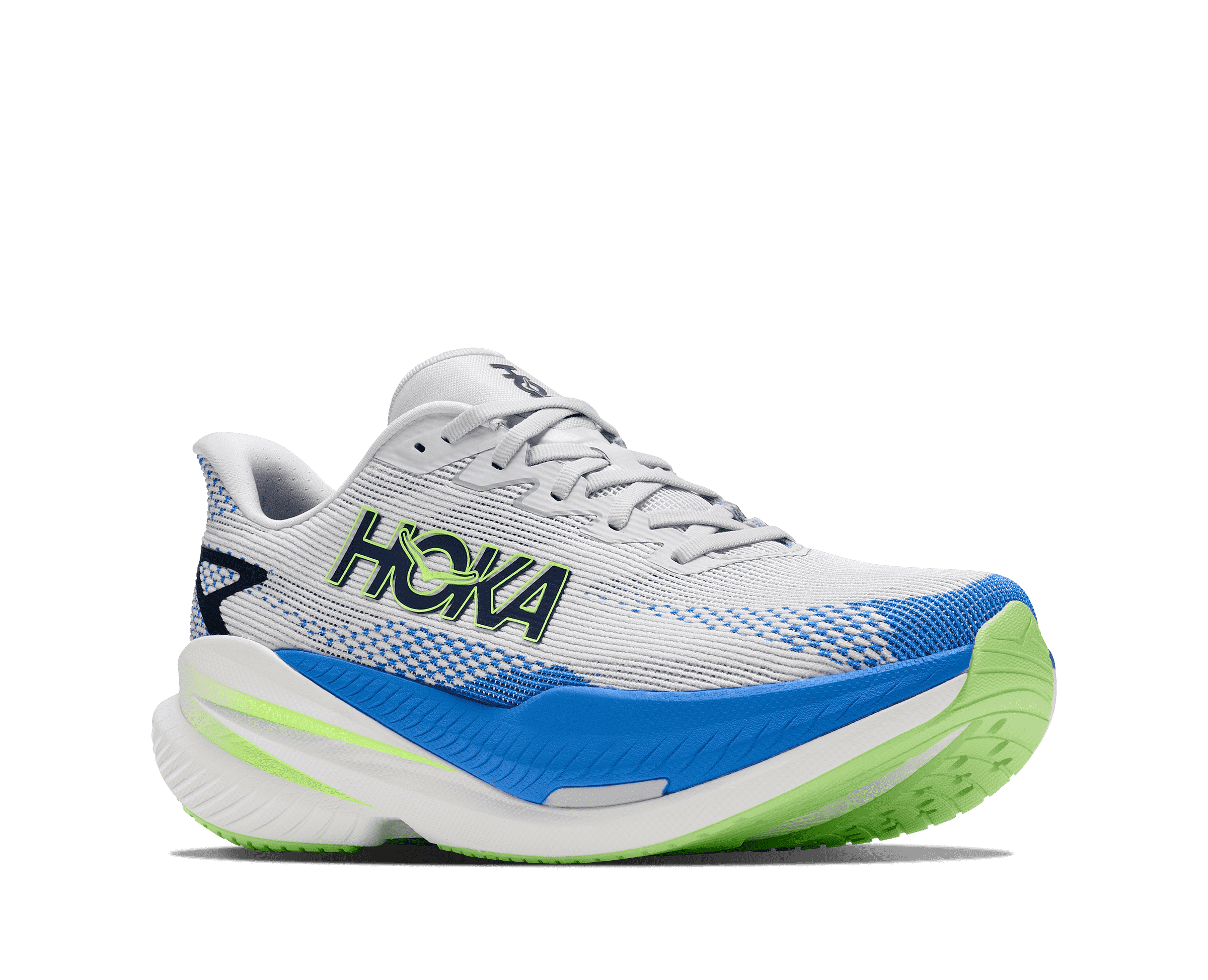 HOKA Men's Mach X 3 - COSMIC GREY / VIRTUAL BLUE