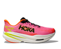 HOKA Women's Mach X 3 - NEON ROSE / NEON TANGERINE