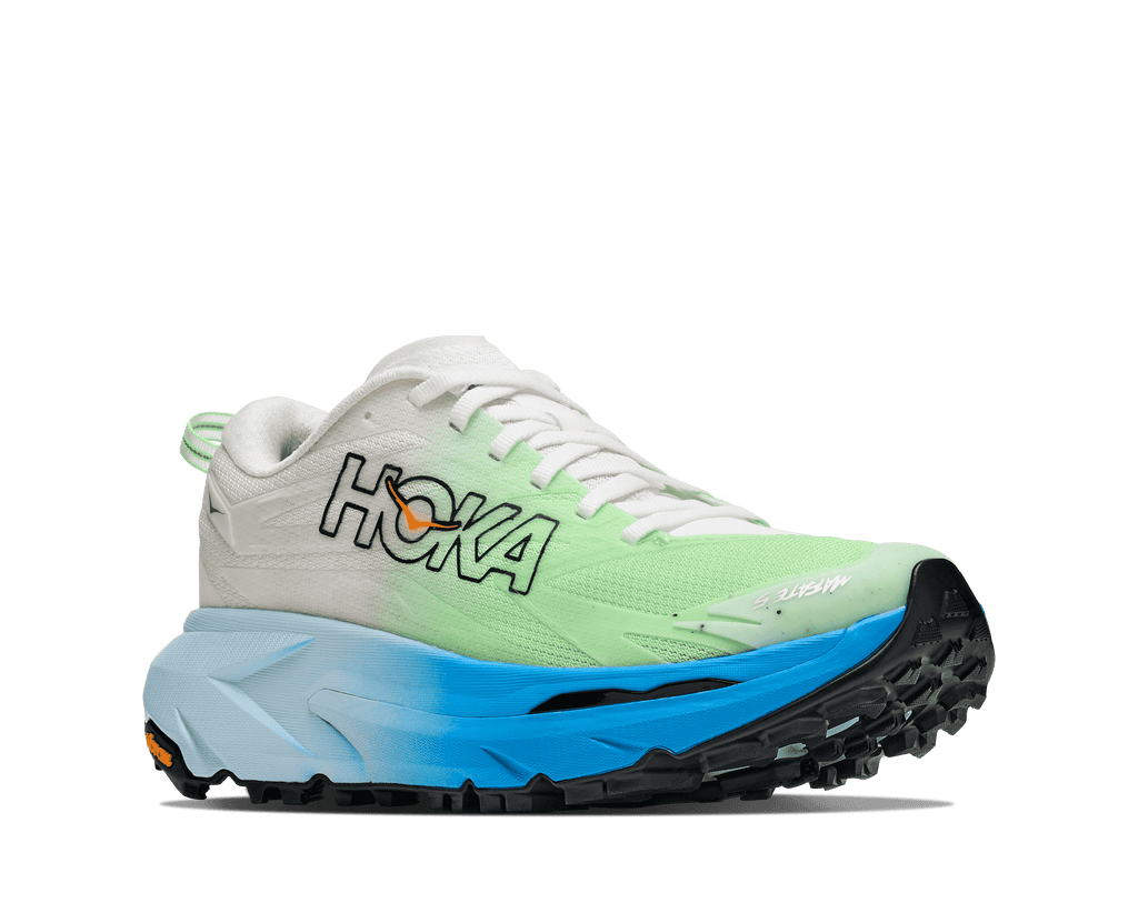 HOKA Women's Mafate 5 - FROST / TART APPLE