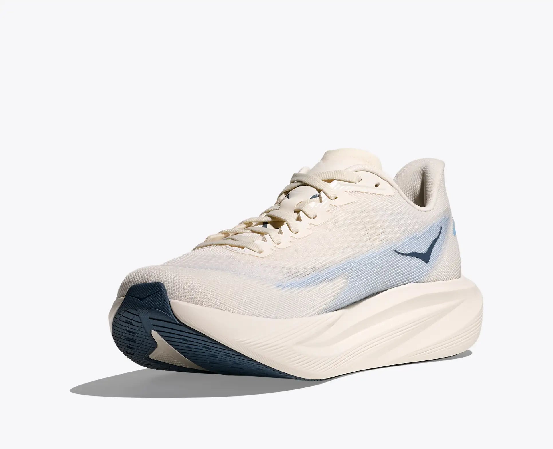 HOKA Men's Mach 7 - ALABASTER / SOARING BLUE