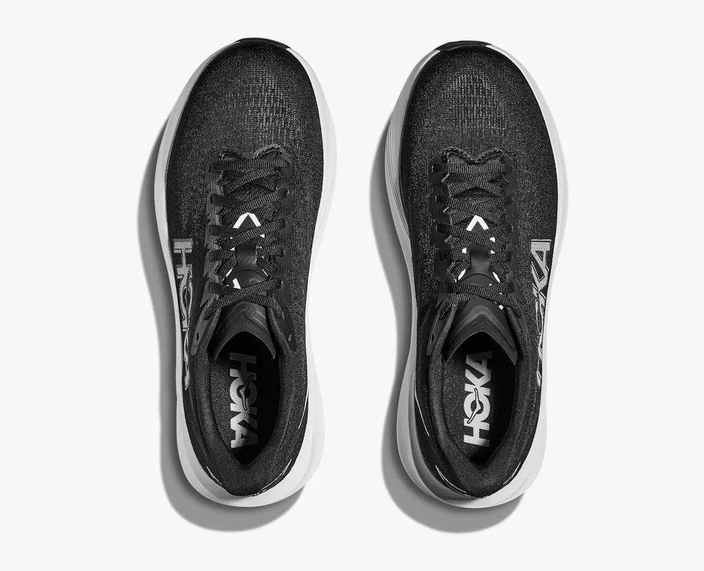 HOKA Men's Mach 7 - BLACK / WHITE