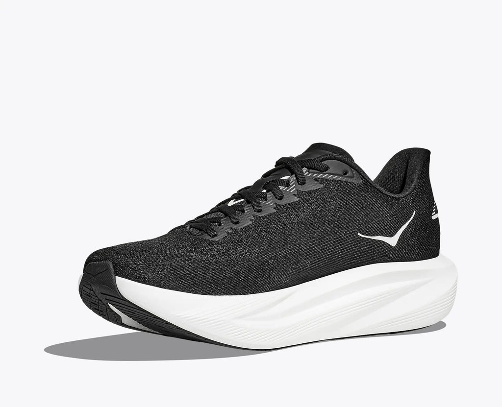 HOKA Men's Mach 7 - BLACK / WHITE (Wide)