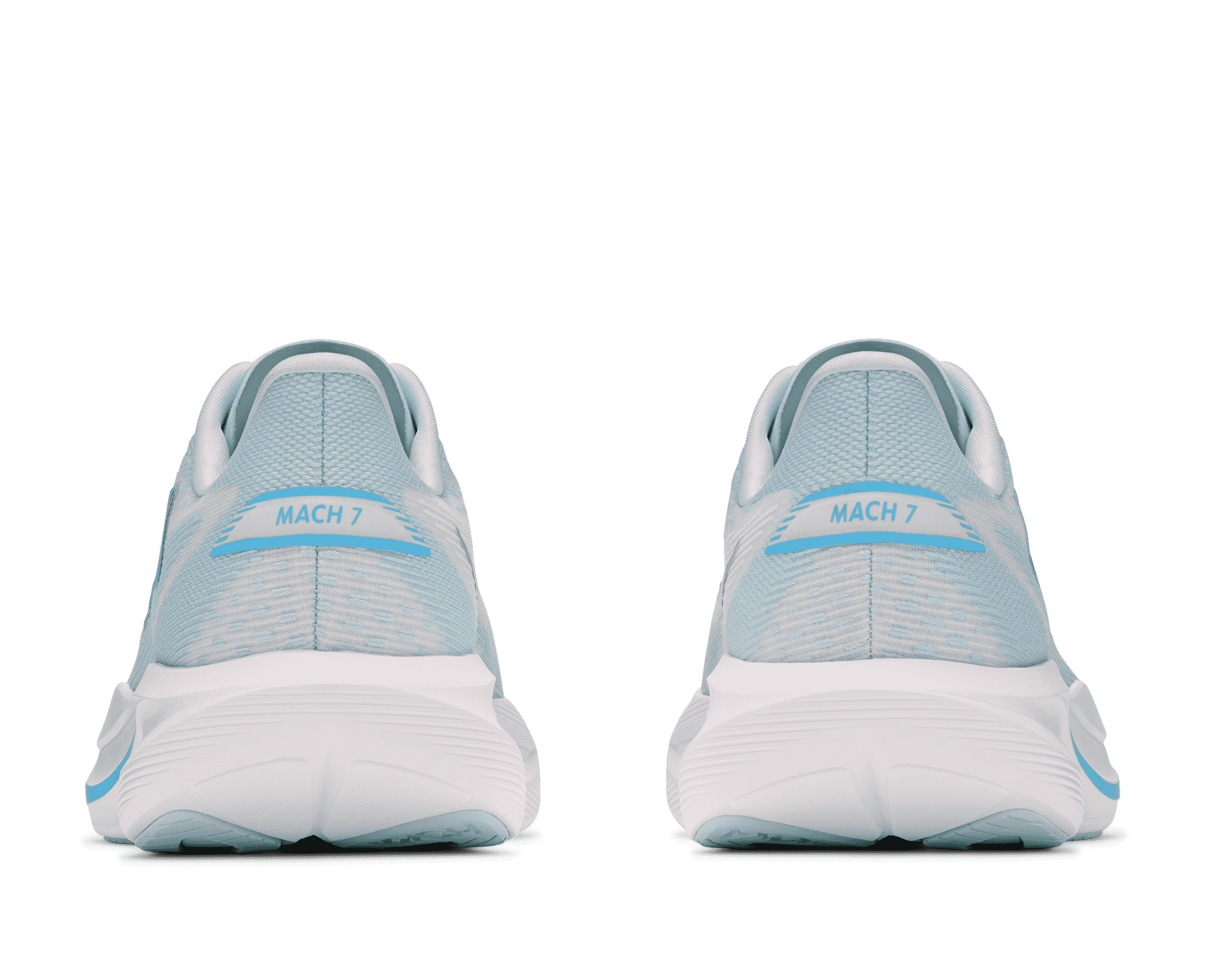 HOKA Women's Mach 7 - GLIMMERING BLUE / FROST (Wide)