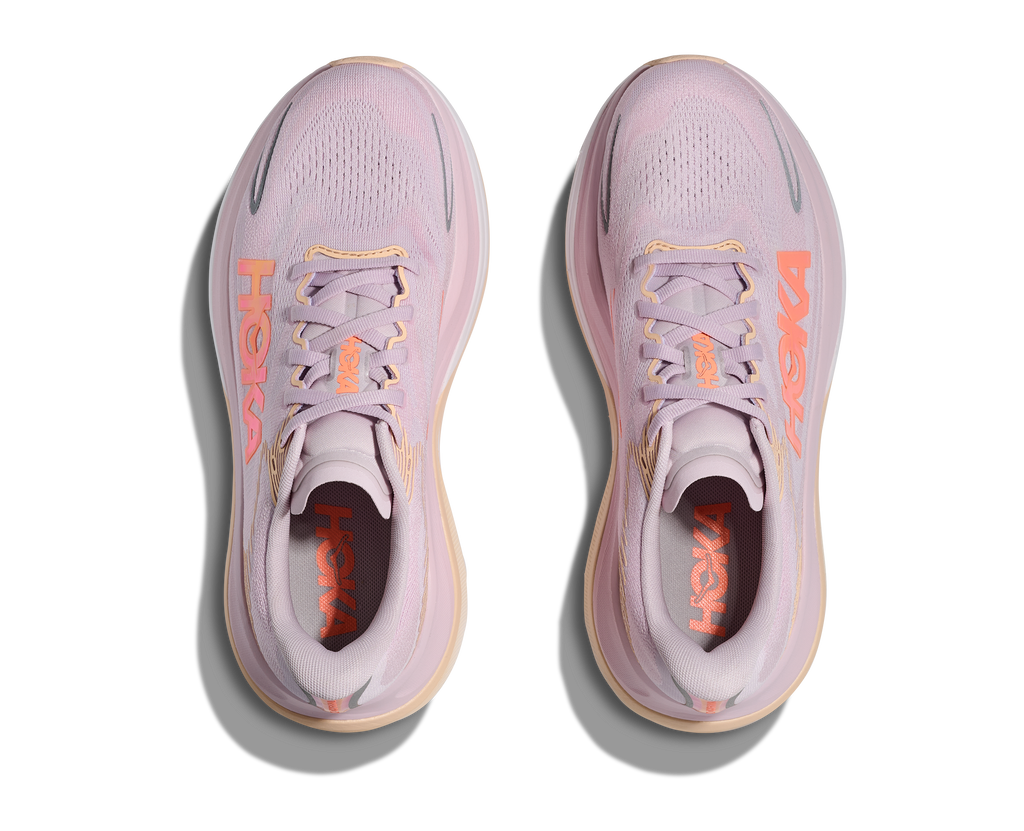 HOKA Women's Skyward X 2 - LILAC CREAM/ TANGERINE GLOW