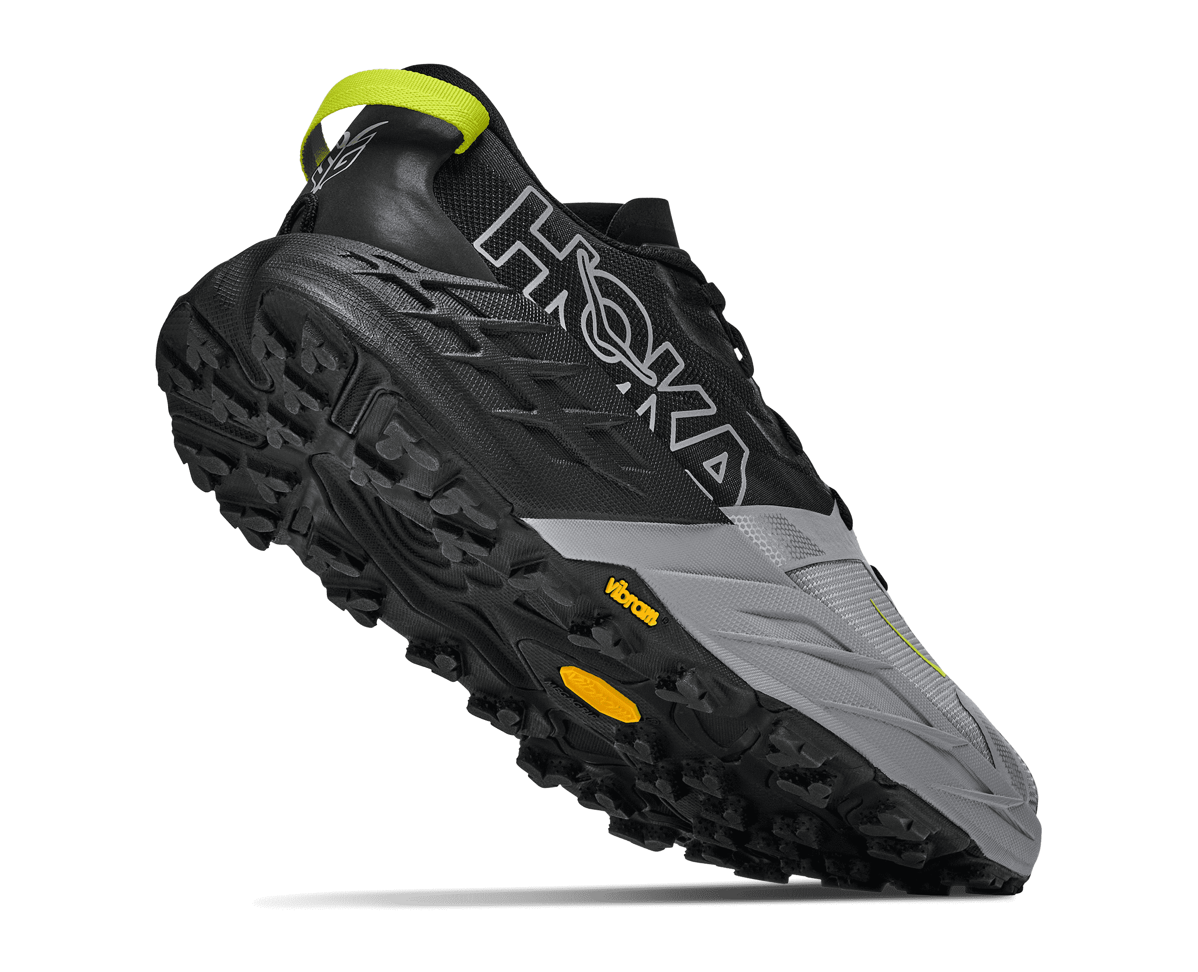 HOKA Men's Speedgoat 7 - BLACK / STELLAR GREY