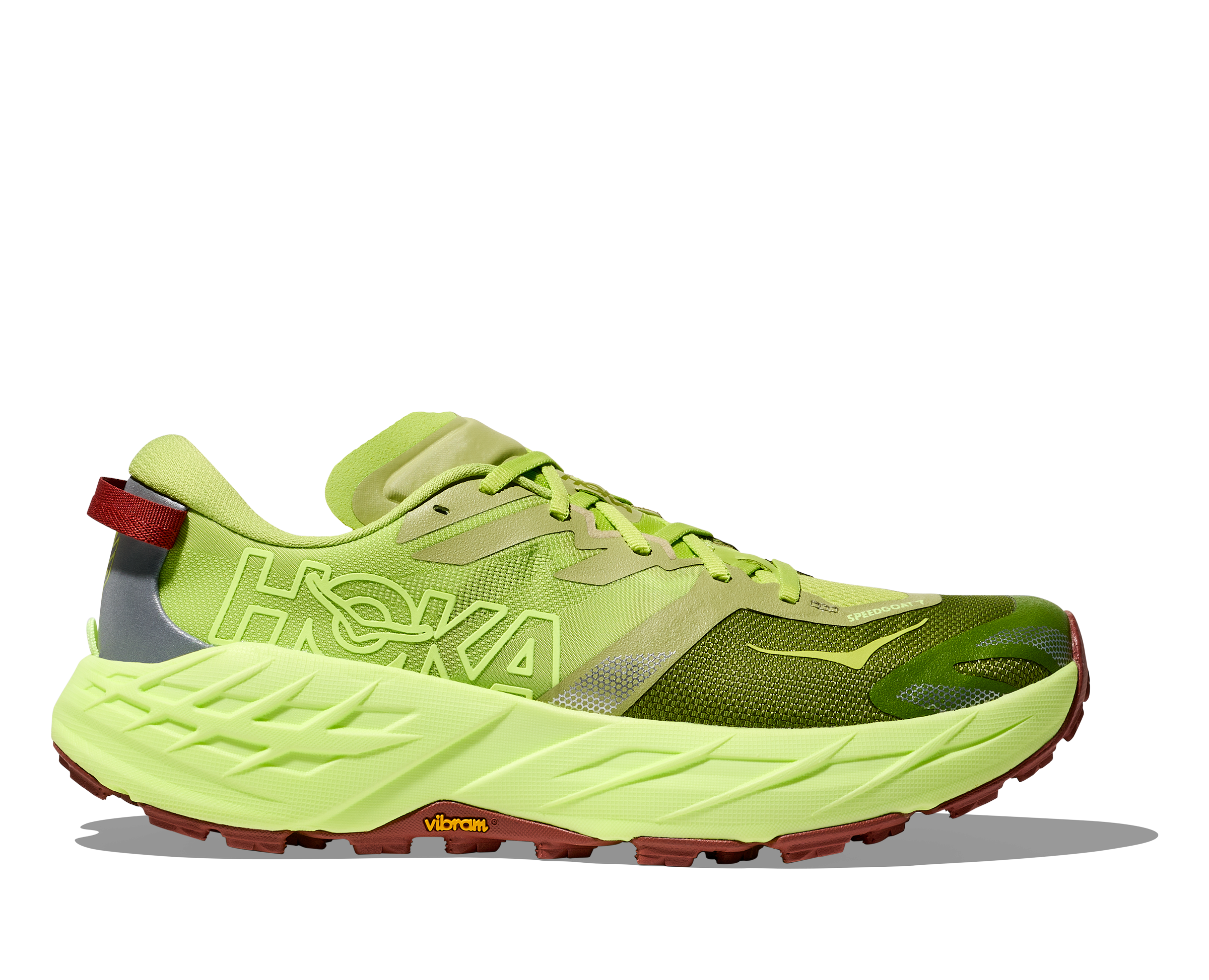 HOKA Men's Speedgoat 7 - KIWI / NEON YUZU