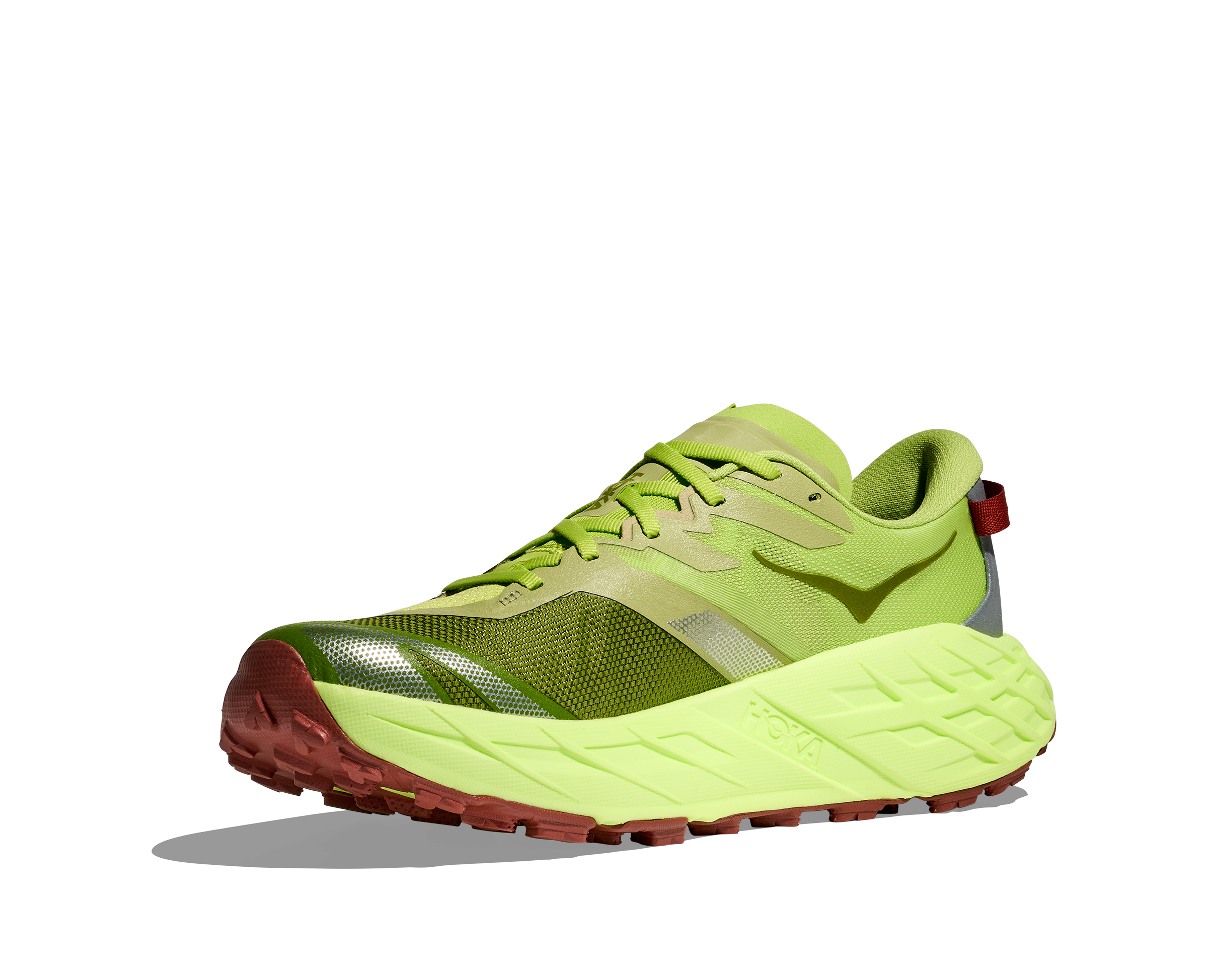 HOKA Men's Speedgoat 7 - KIWI / NEON YUZU