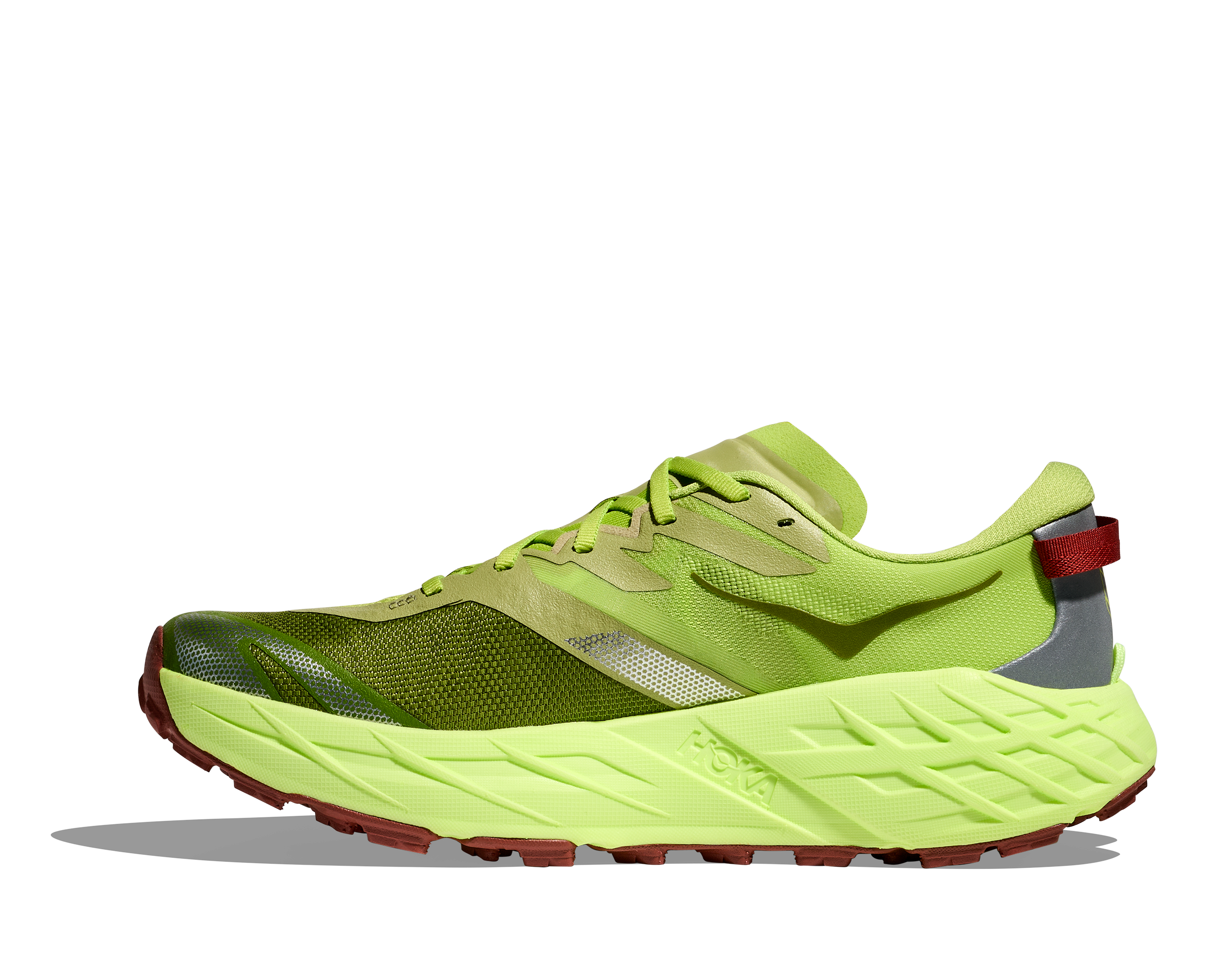 HOKA Men's Speedgoat 7 - KIWI / NEON YUZU