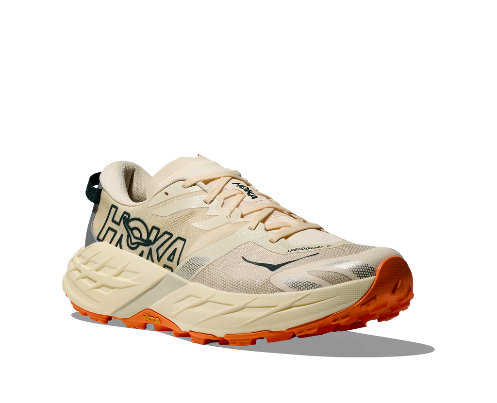 HOKA Men's Speedgoat 7 - VINTAGE YELLOW / TURMERIC