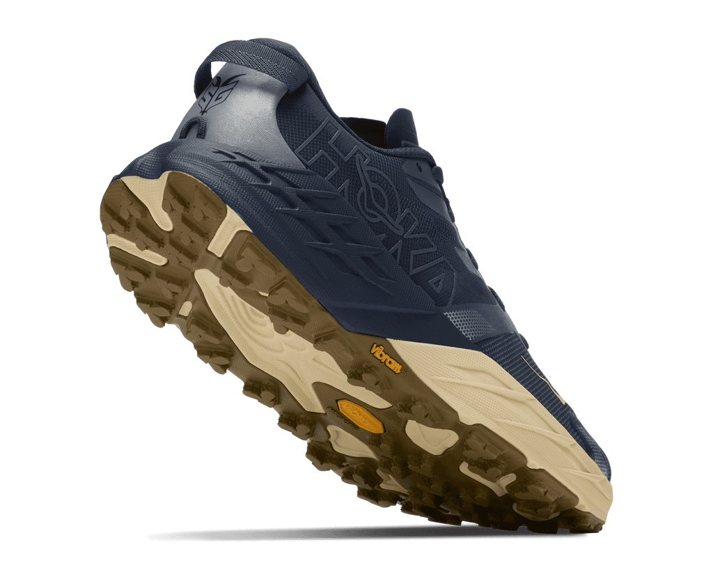 HOKA Men's Speedgoat 7 - VARSITY NAVY / BARLEY FLOUR