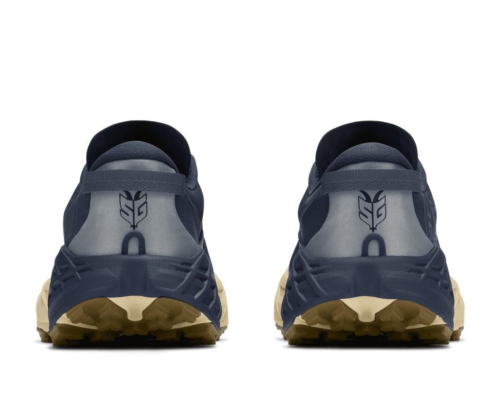 HOKA Men's Speedgoat 7 - VARSITY NAVY / BARLEY FLOUR