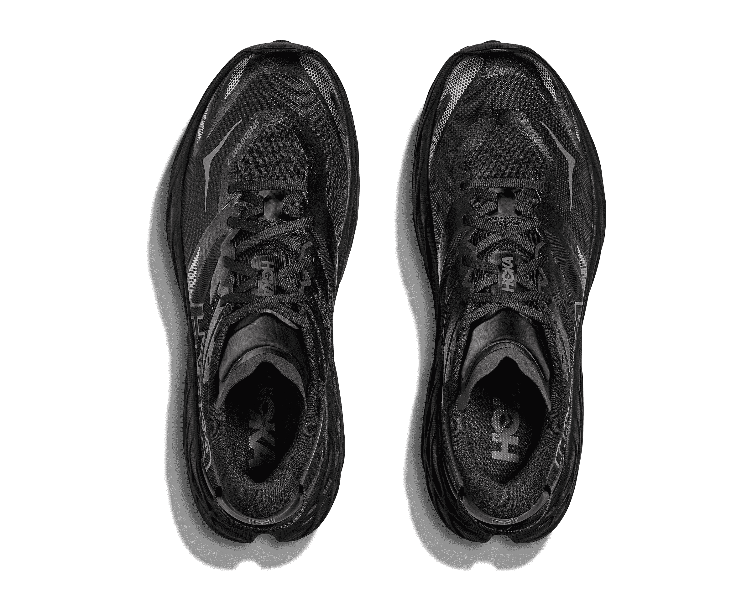HOKA Women's Speedgoat 7 - BLACK / OUTER ORBIT