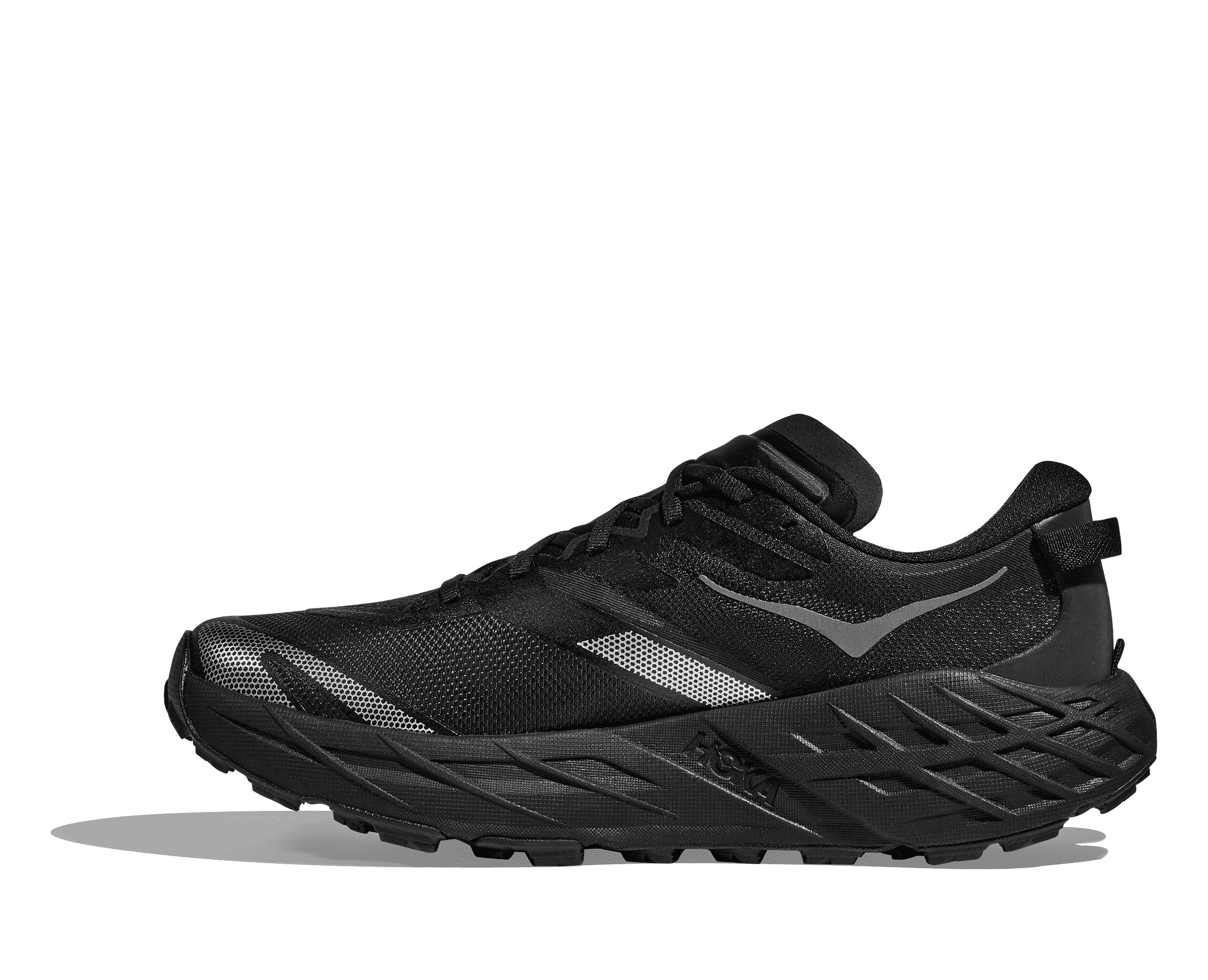 HOKA Women's Speedgoat 7 - BLACK / OUTER ORBIT