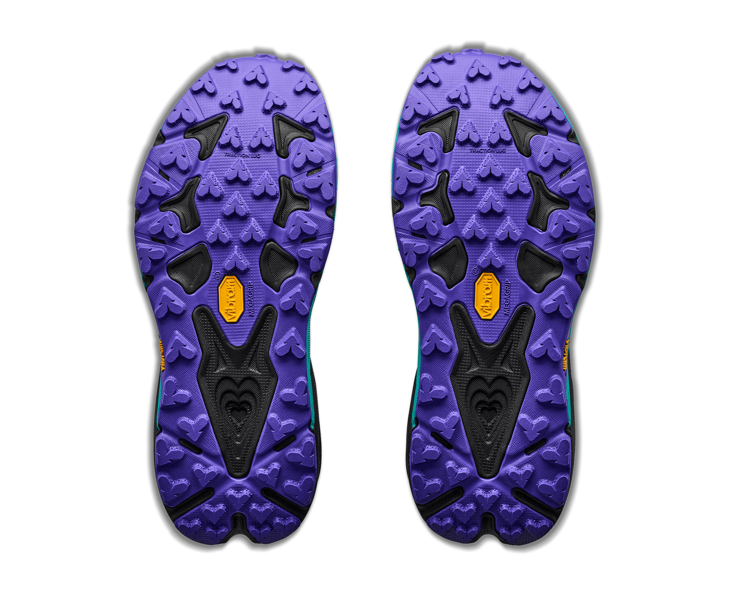 HOKA Women's Speedgoat 7 - BLACK / ELECTRIC AQUA