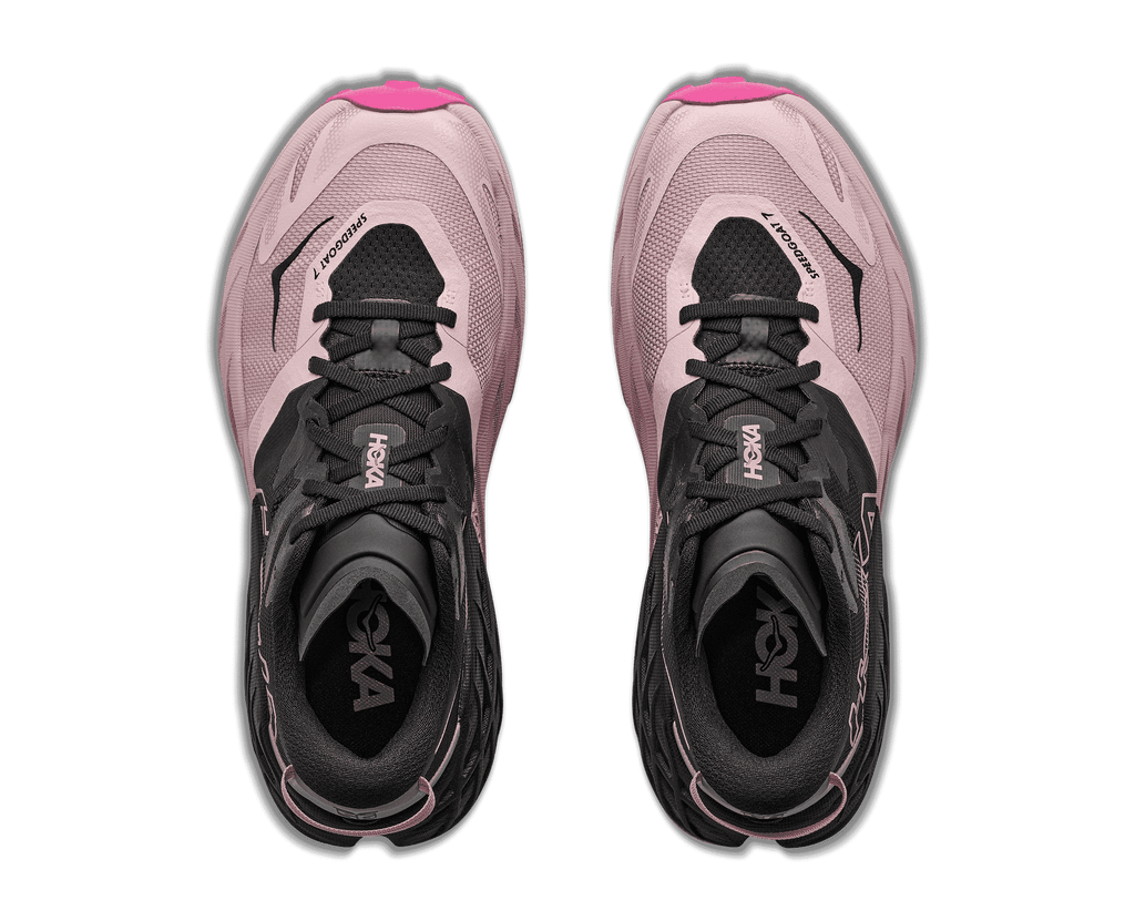 HOKA Women's Speedgoat 7 - BLACK / PINK OPAL
