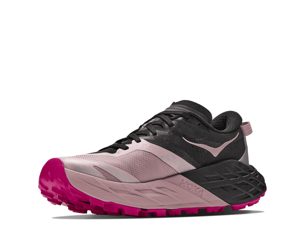 HOKA Women's Speedgoat 7 - BLACK / PINK OPAL