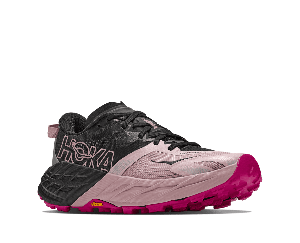 HOKA Women's Speedgoat 7 - BLACK / PINK OPAL