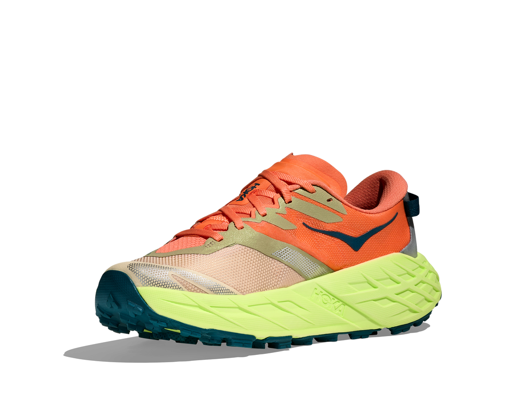 HOKA Women's Speedgoat 7 - PERSIMMON / NEON YUZU