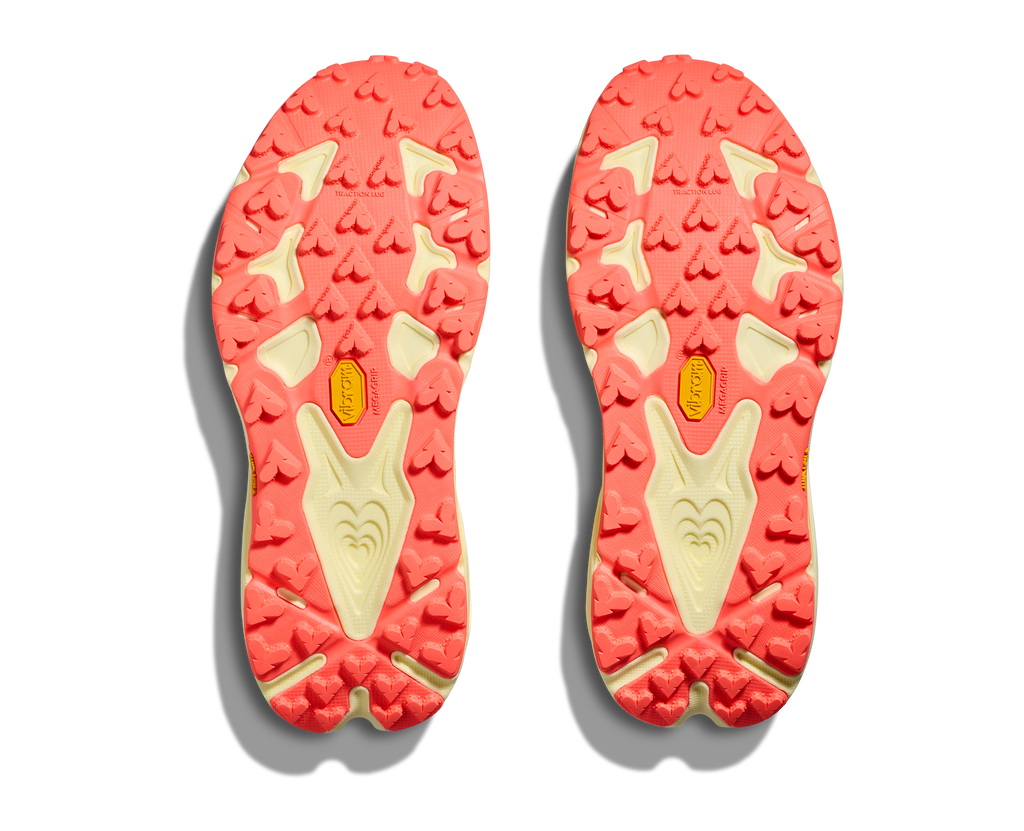 HOKA Women's Speedgoat 7 - VINTAGE YELLOW / NEON FLAME