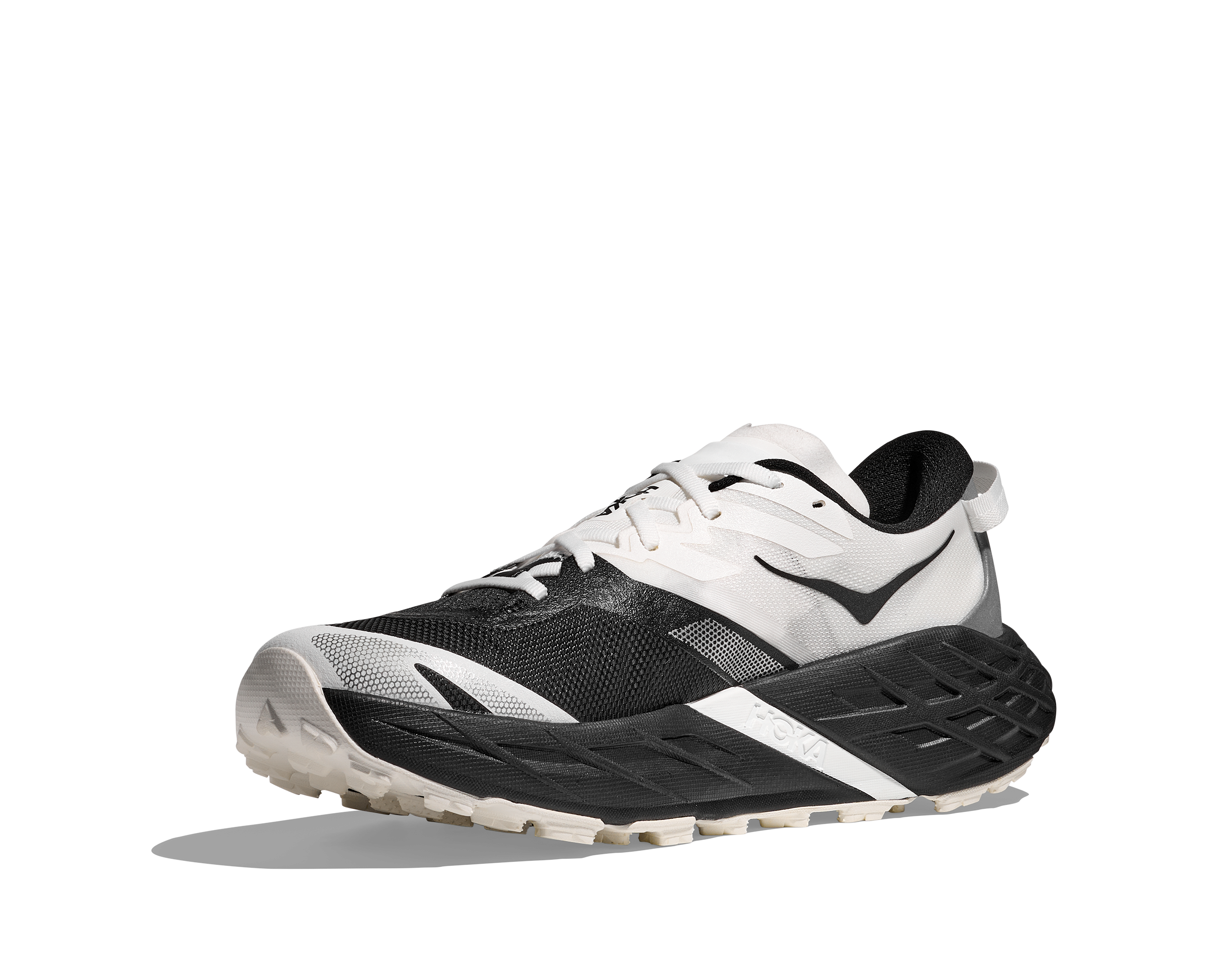 HOKA Women's Speedgoat 7 - BLACK / WHITE