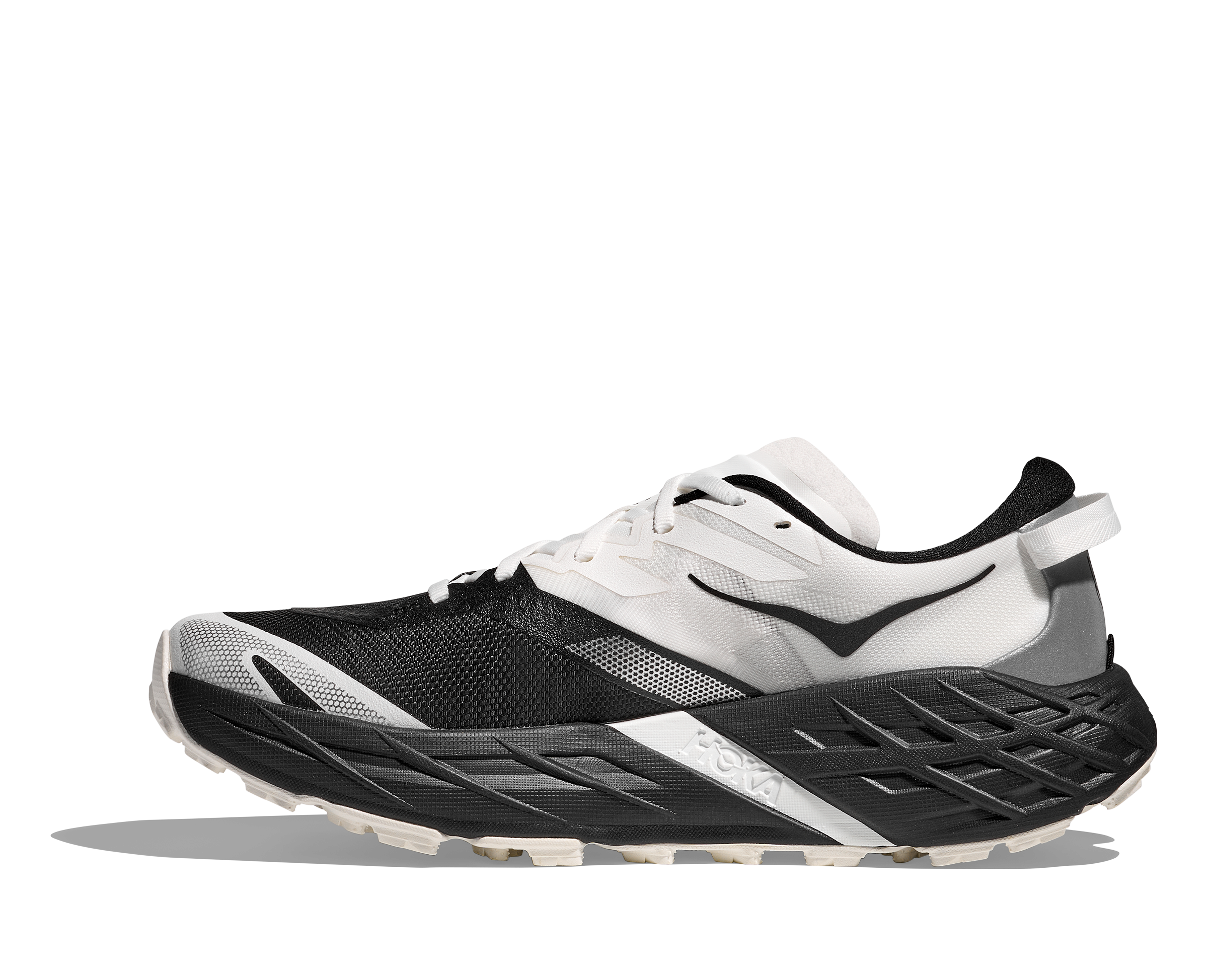 HOKA Women's Speedgoat 7 - BLACK / WHITE