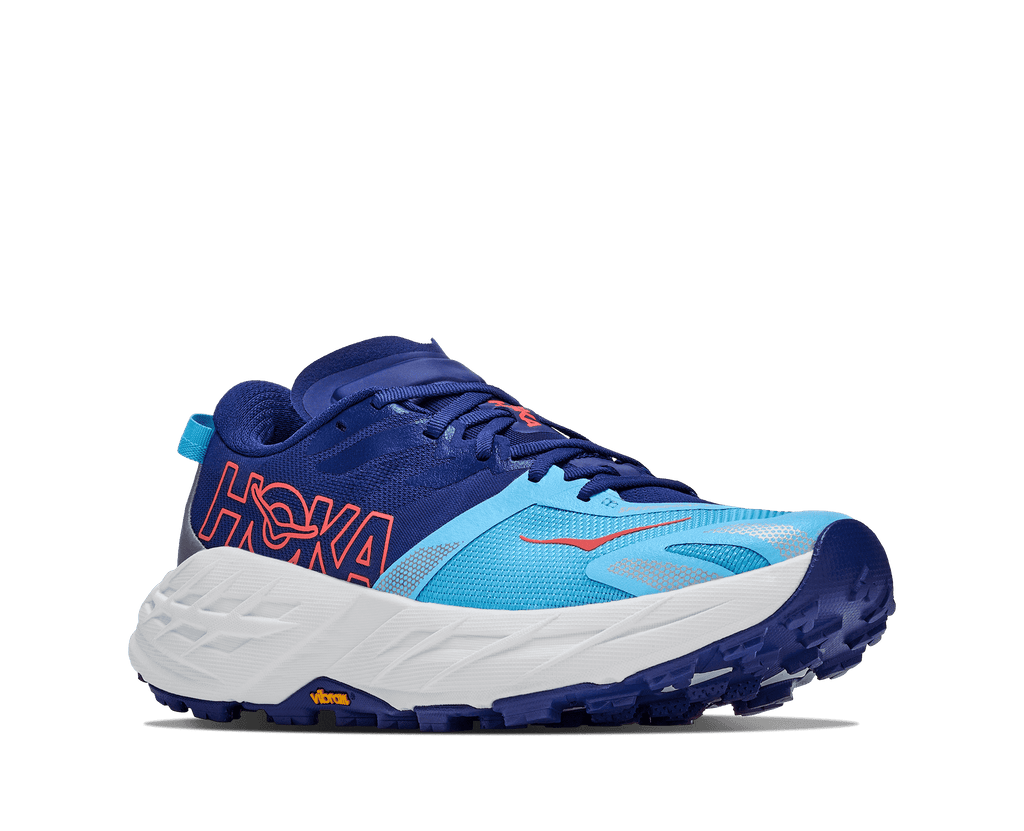 HOKA Women's Speedgoat 7 - BLUEBERRY / COSMIC GREY (Wide)