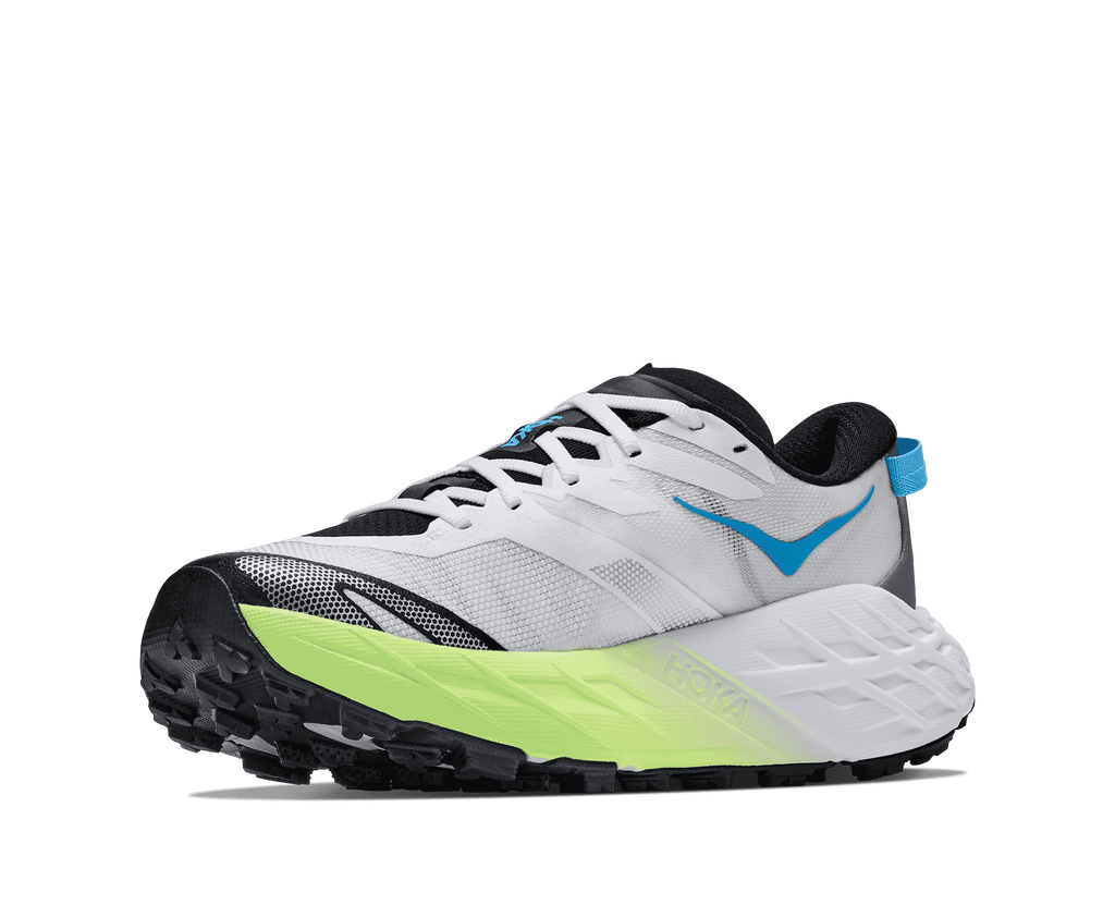 HOKA Women's Speedgoat 7 - FROST / NEON YUZU (Wide)