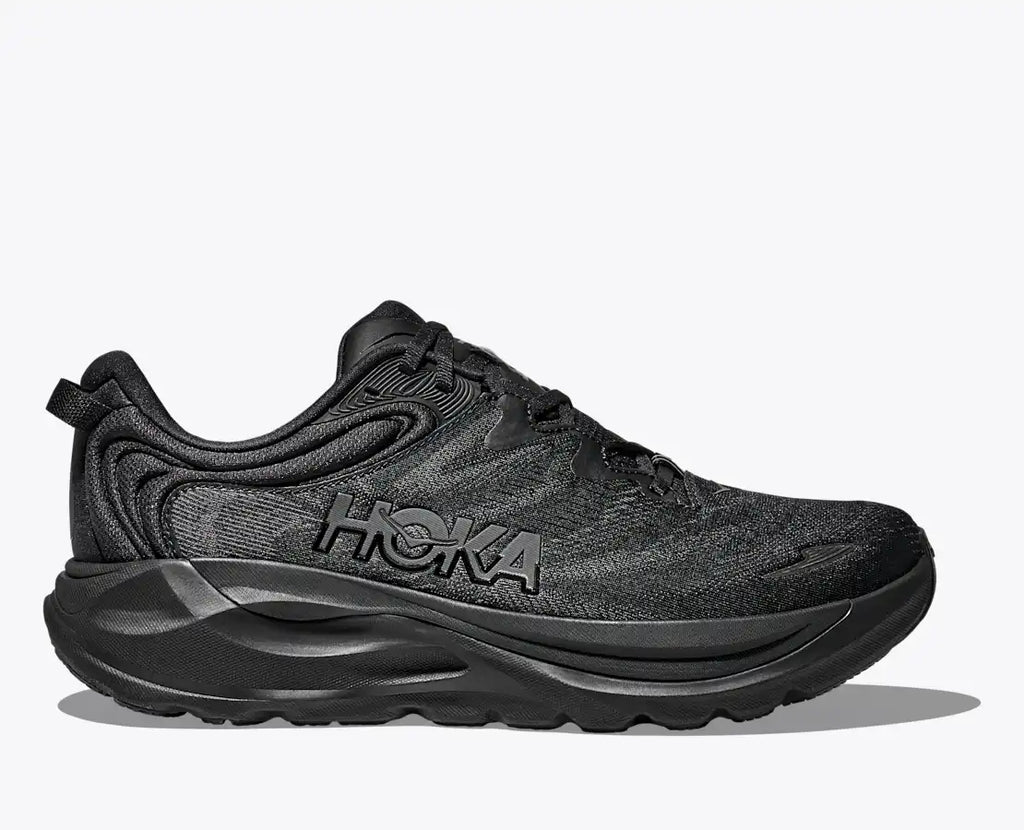 HOKA Women's Gaviota 6 - BLACK / BLACK (Wide)
