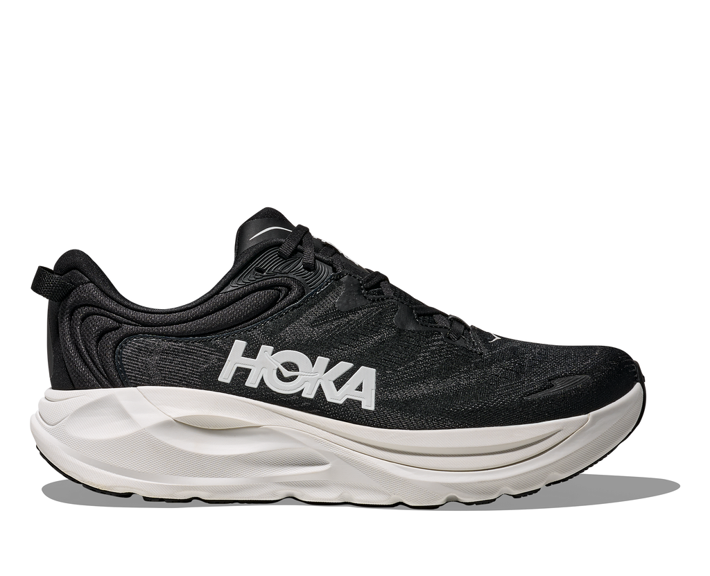 HOKA Men's Gaviota 6 - BLACK / WHITE