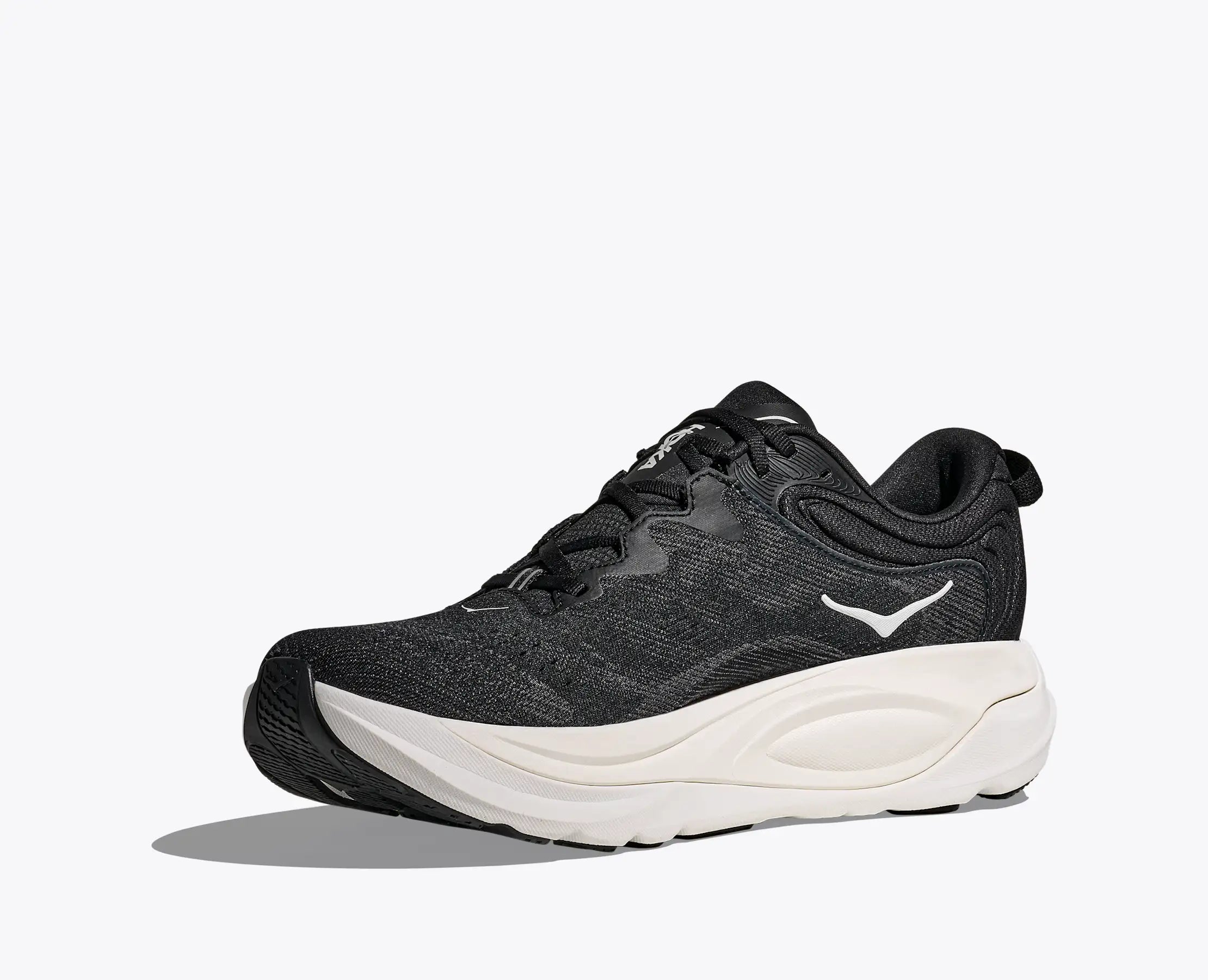 HOKA Men's Gaviota 6 - BLACK / WHITE (Wide)