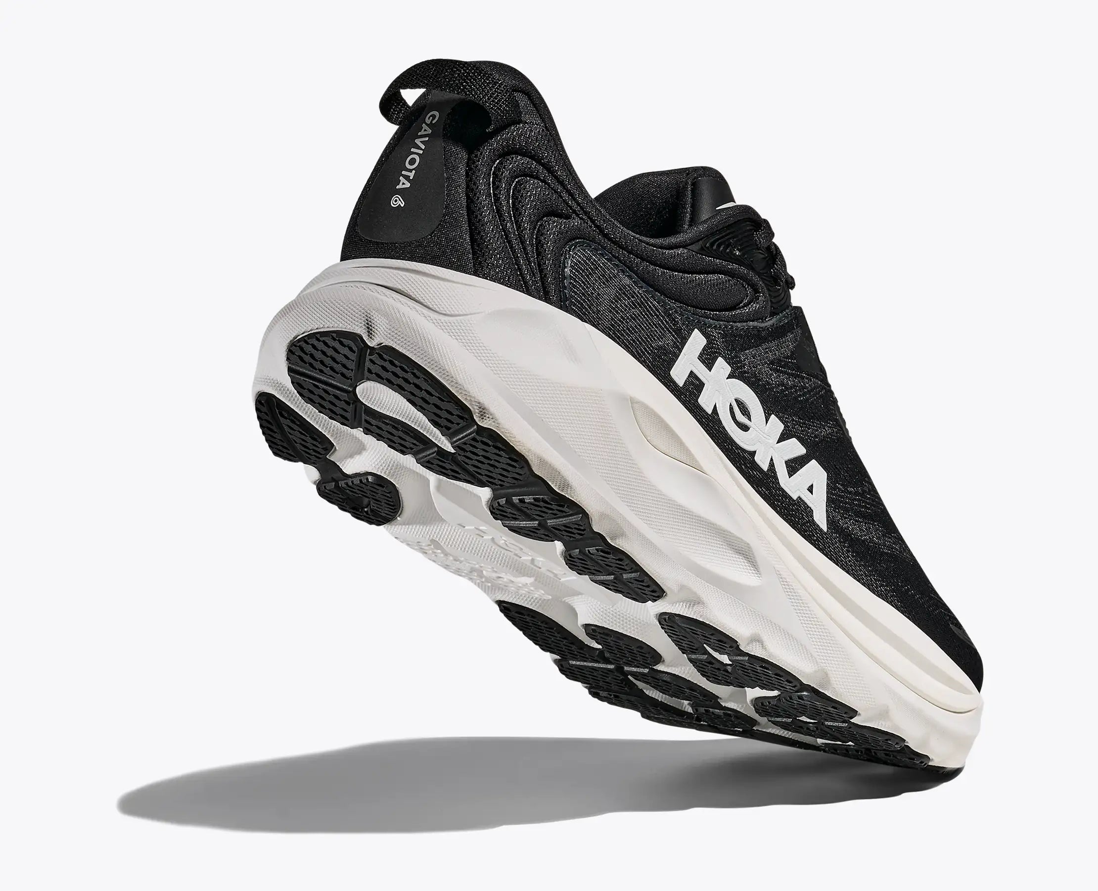 HOKA Men's Gaviota 6 - BLACK / WHITE (Extra Wide)