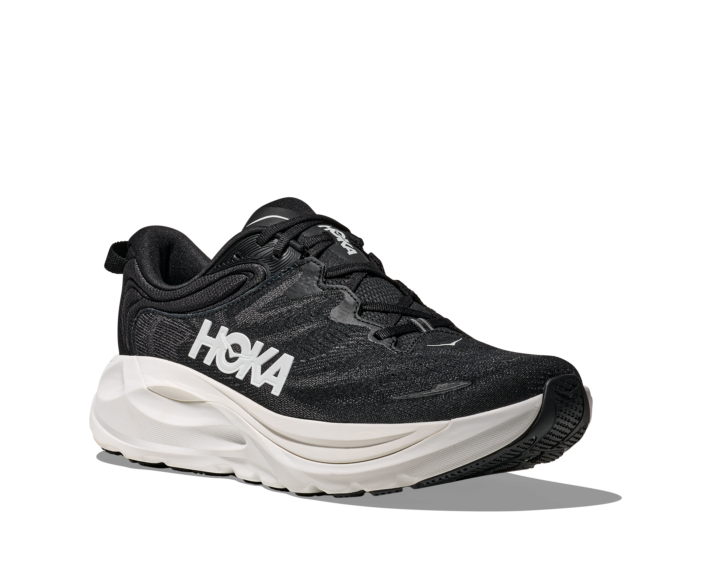 HOKA Men's Gaviota 6 - BLACK / WHITE