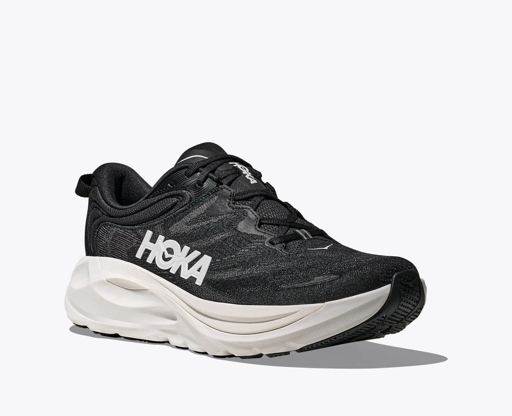 HOKA Men's Gaviota 6 - BLACK / WHITE (Extra Wide)
